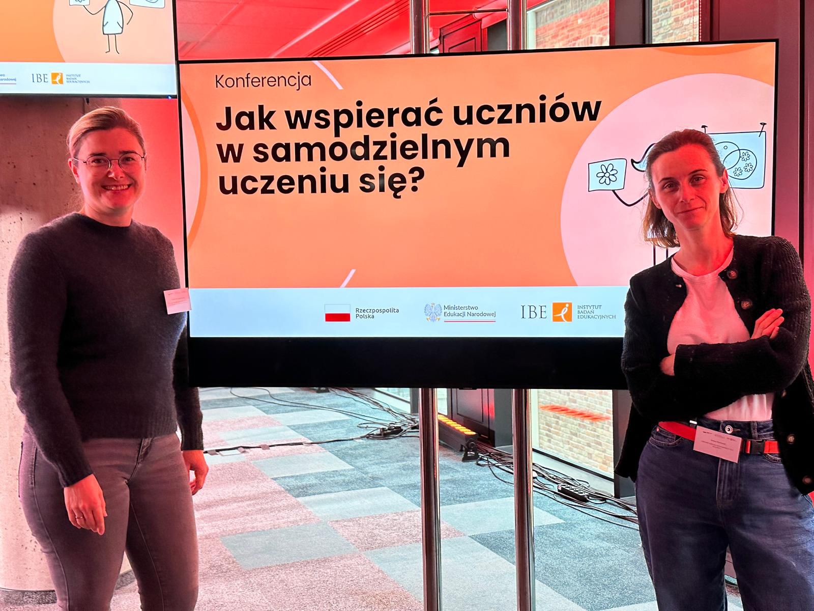 Nasze nauczycielki na konferencji Instytutu Badań Edukacyjnych