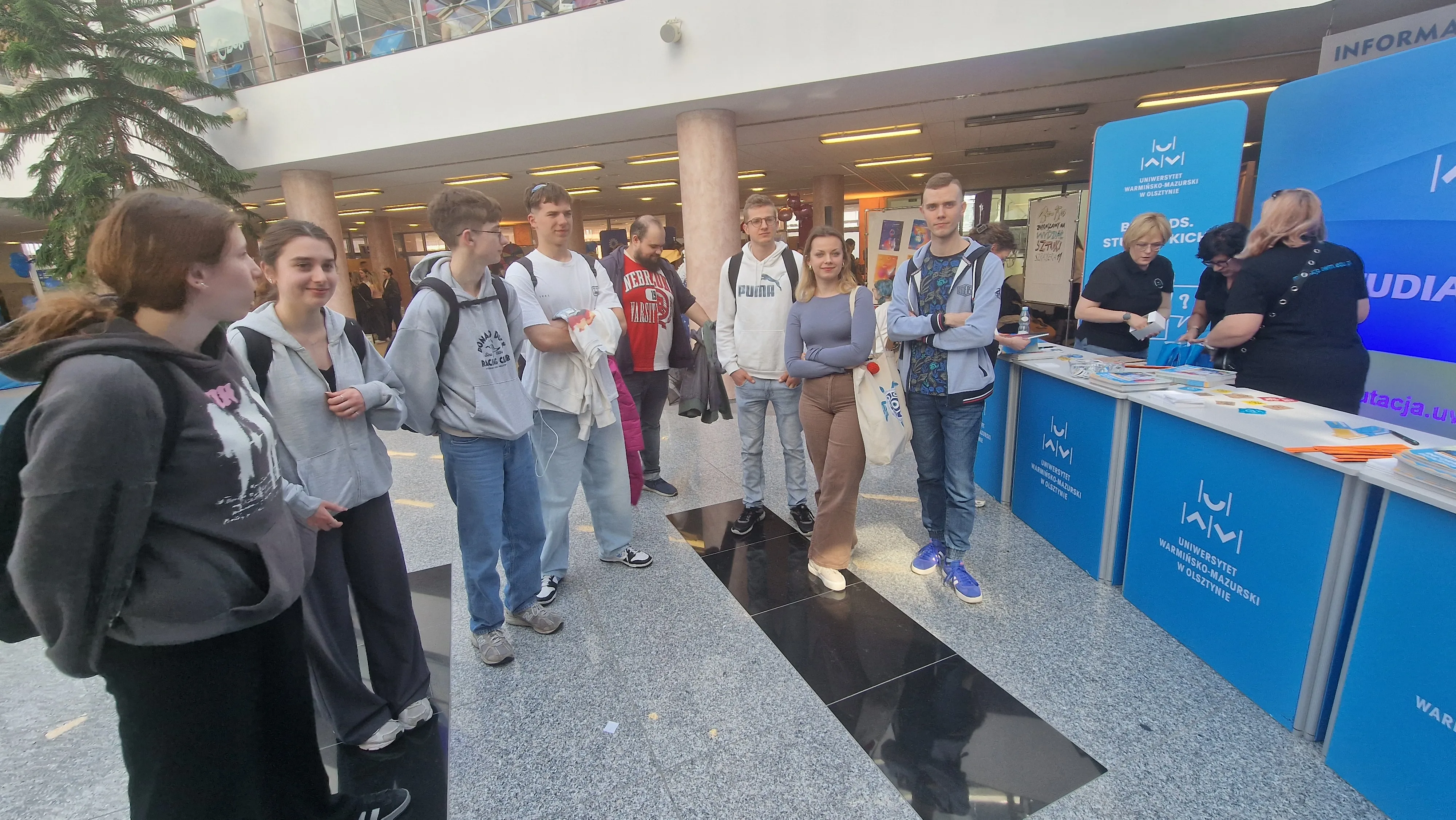 Wyjazd uczniów klas przedmaturalnych na Dzień Otwarty UWM w Olsztynie