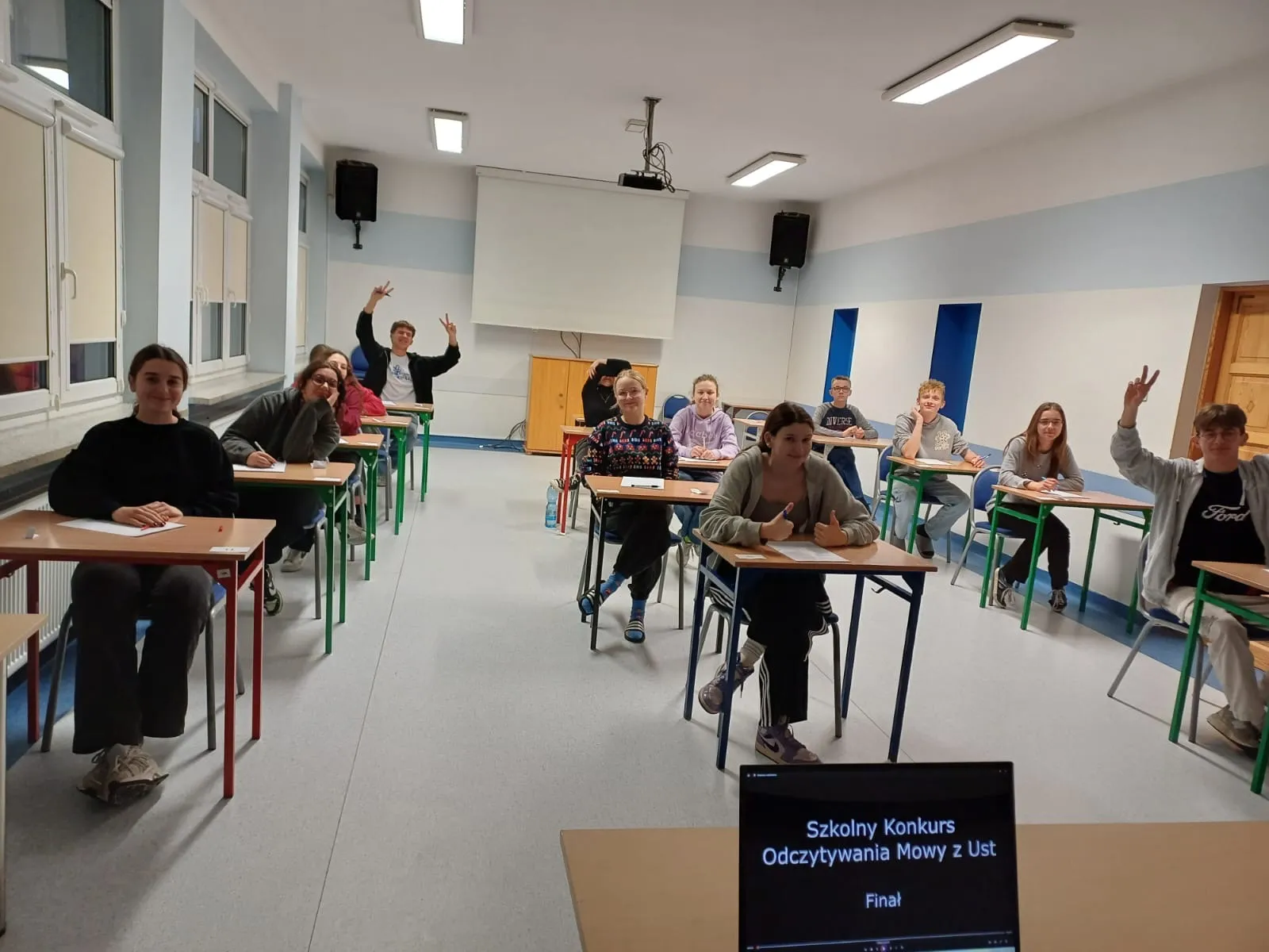Finał Szkolnego Konkursu Odczytywania Mowy z Ust
