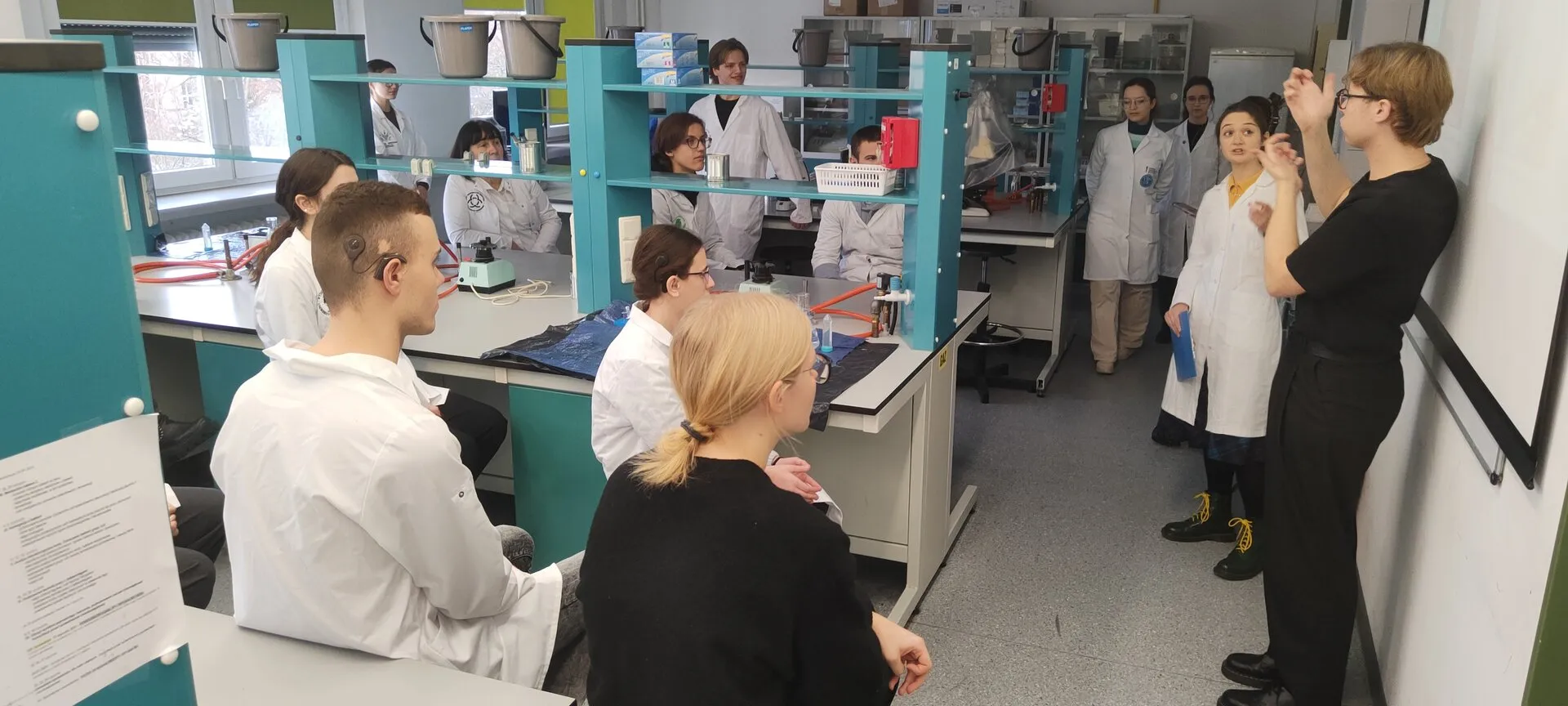 Wycieczka na Wydział Biologii Uniwersytetu Warszawskiego