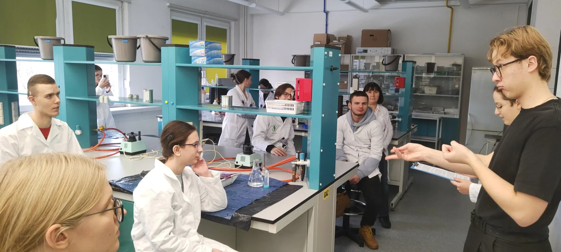 Wycieczka na Wydział Biologii Uniwersytetu Warszawskiego