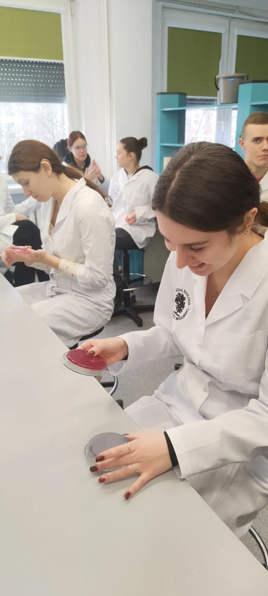 Wycieczka na Wydział Biologii Uniwersytetu Warszawskiego