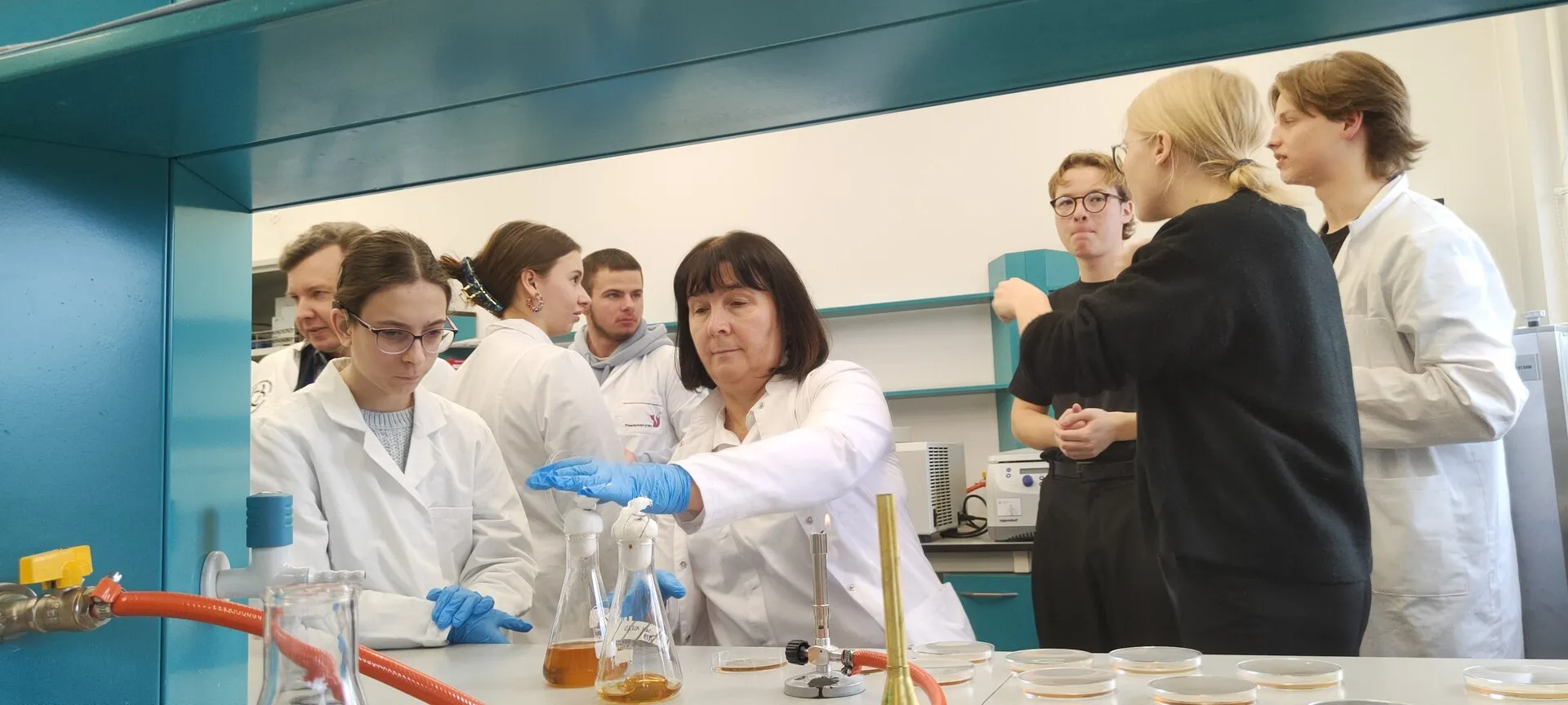 Wycieczka na Wydział Biologii Uniwersytetu Warszawskiego
