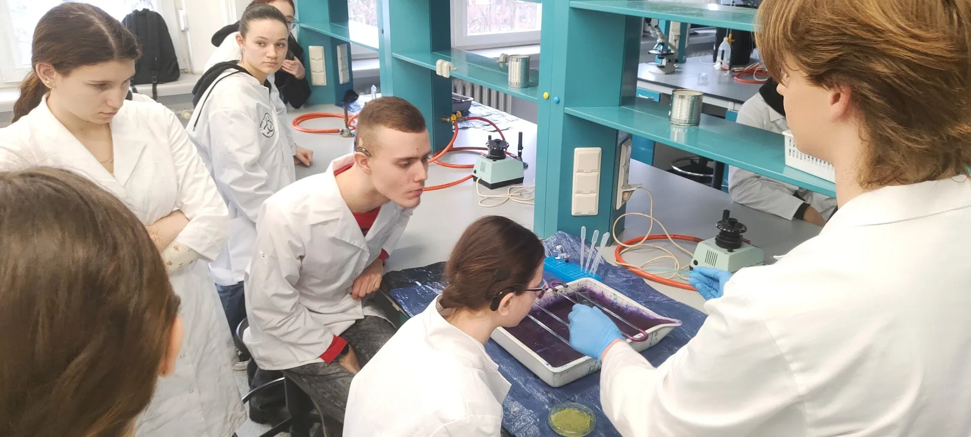 Wycieczka na Wydział Biologii Uniwersytetu Warszawskiego