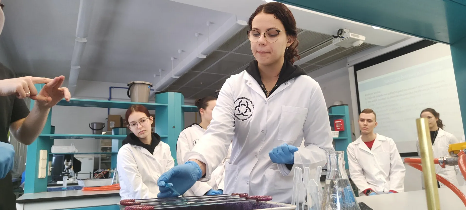 Wycieczka na Wydział Biologii Uniwersytetu Warszawskiego