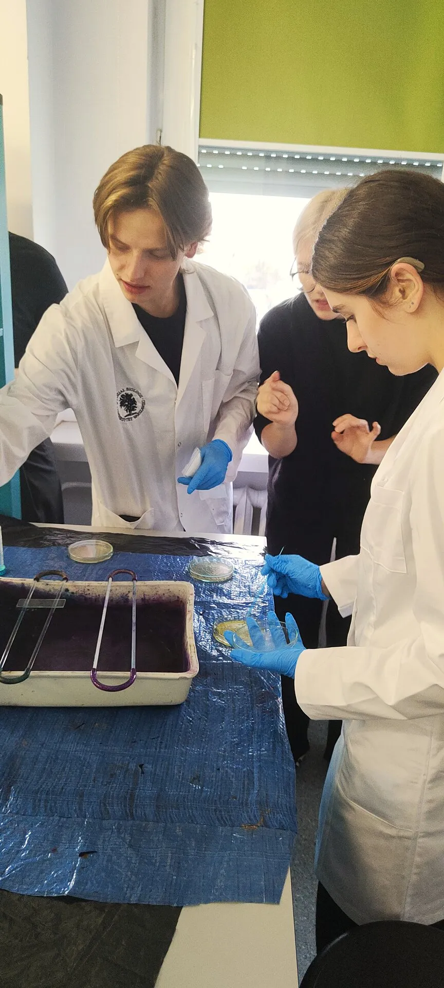 Wycieczka na Wydział Biologii Uniwersytetu Warszawskiego