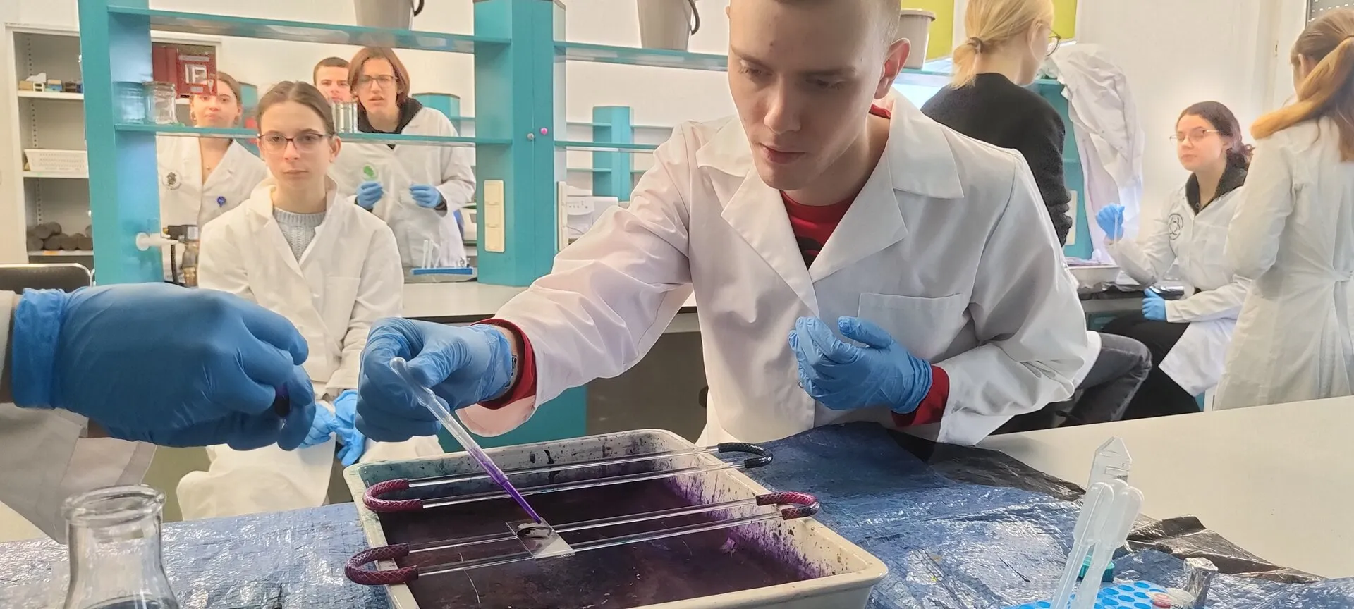 Wycieczka na Wydział Biologii Uniwersytetu Warszawskiego