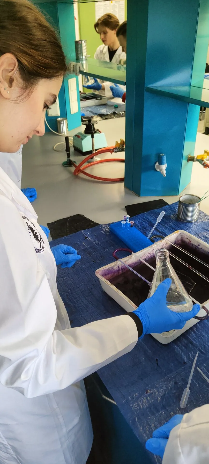 Wycieczka na Wydział Biologii Uniwersytetu Warszawskiego