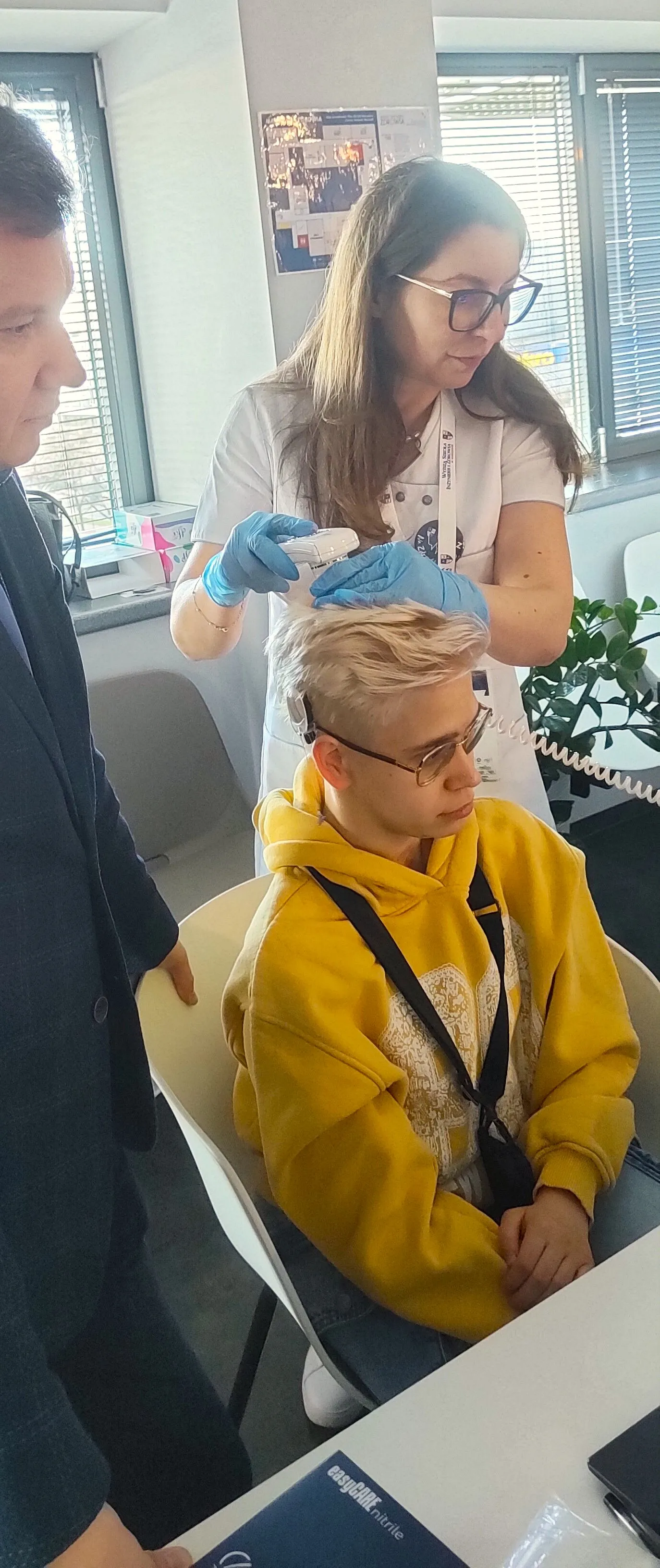 Wizyta uczniów w Wyższej Szkole Inżynierii i Zdrowia w Warszawie