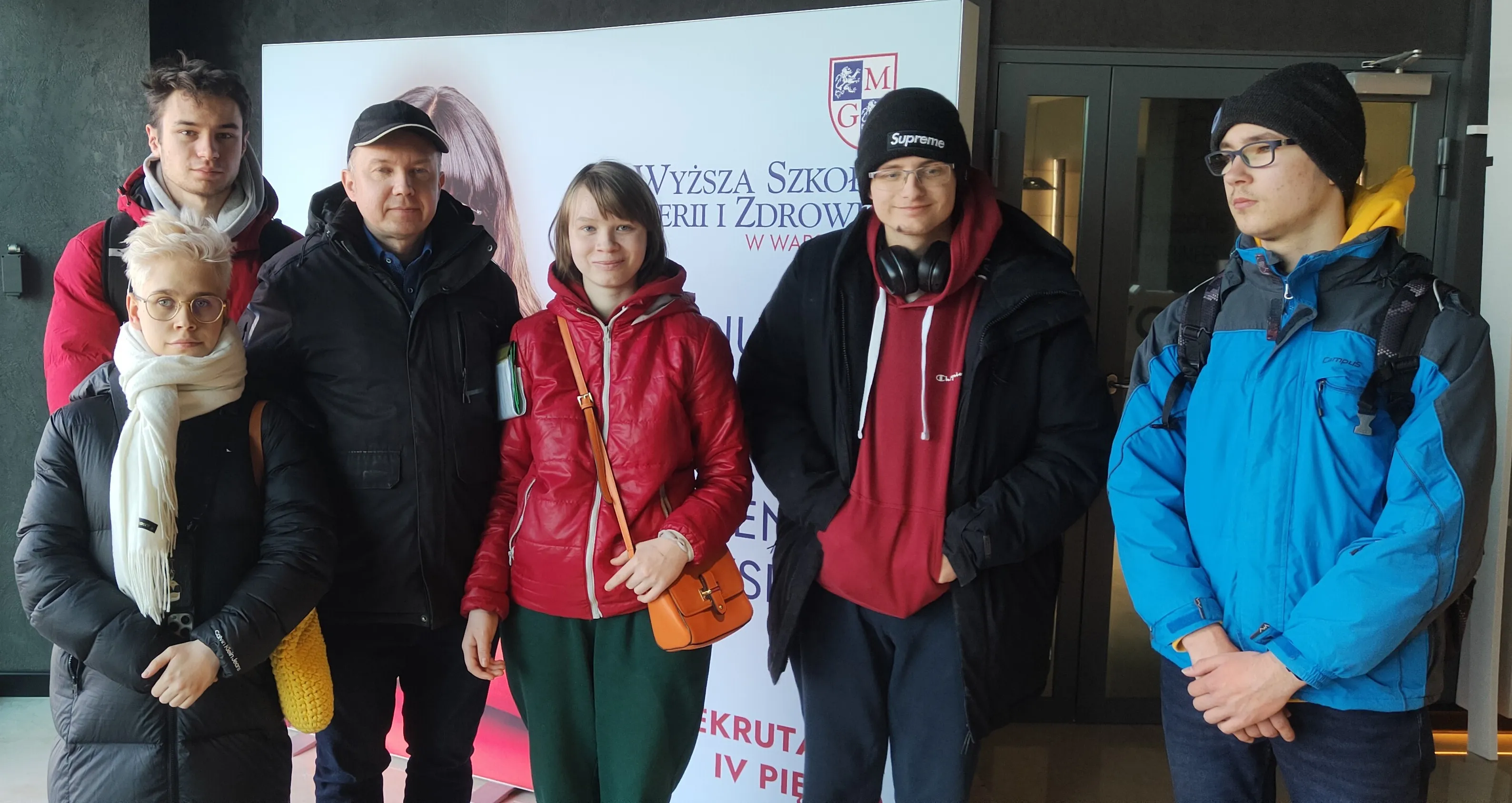 Wizyta uczniów w Wyższej Szkole Inżynierii i Zdrowia w Warszawie