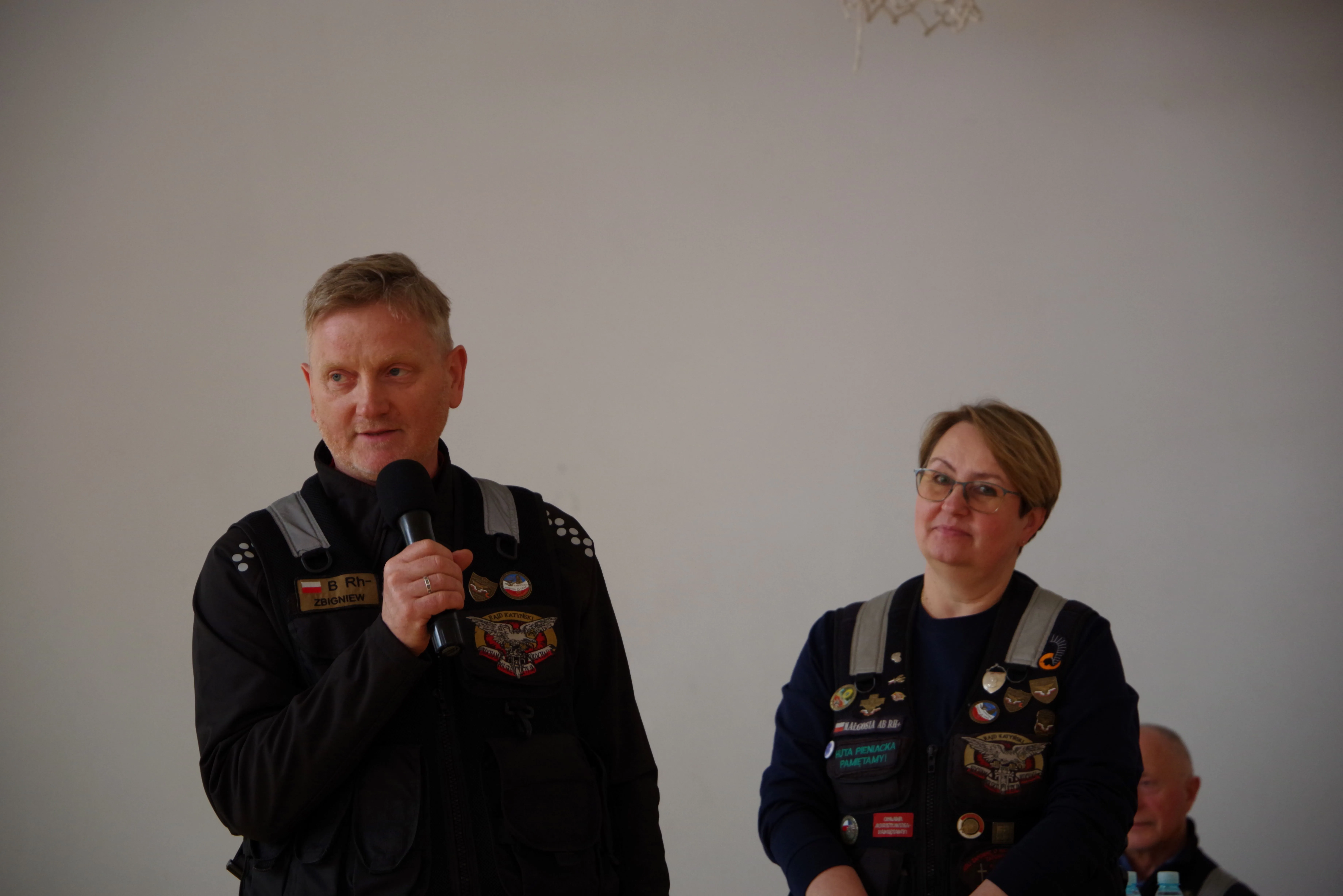 Spotkanie z przedstawicielami Międzynarodowego Motocyklowego Rajdu Katyńskiego