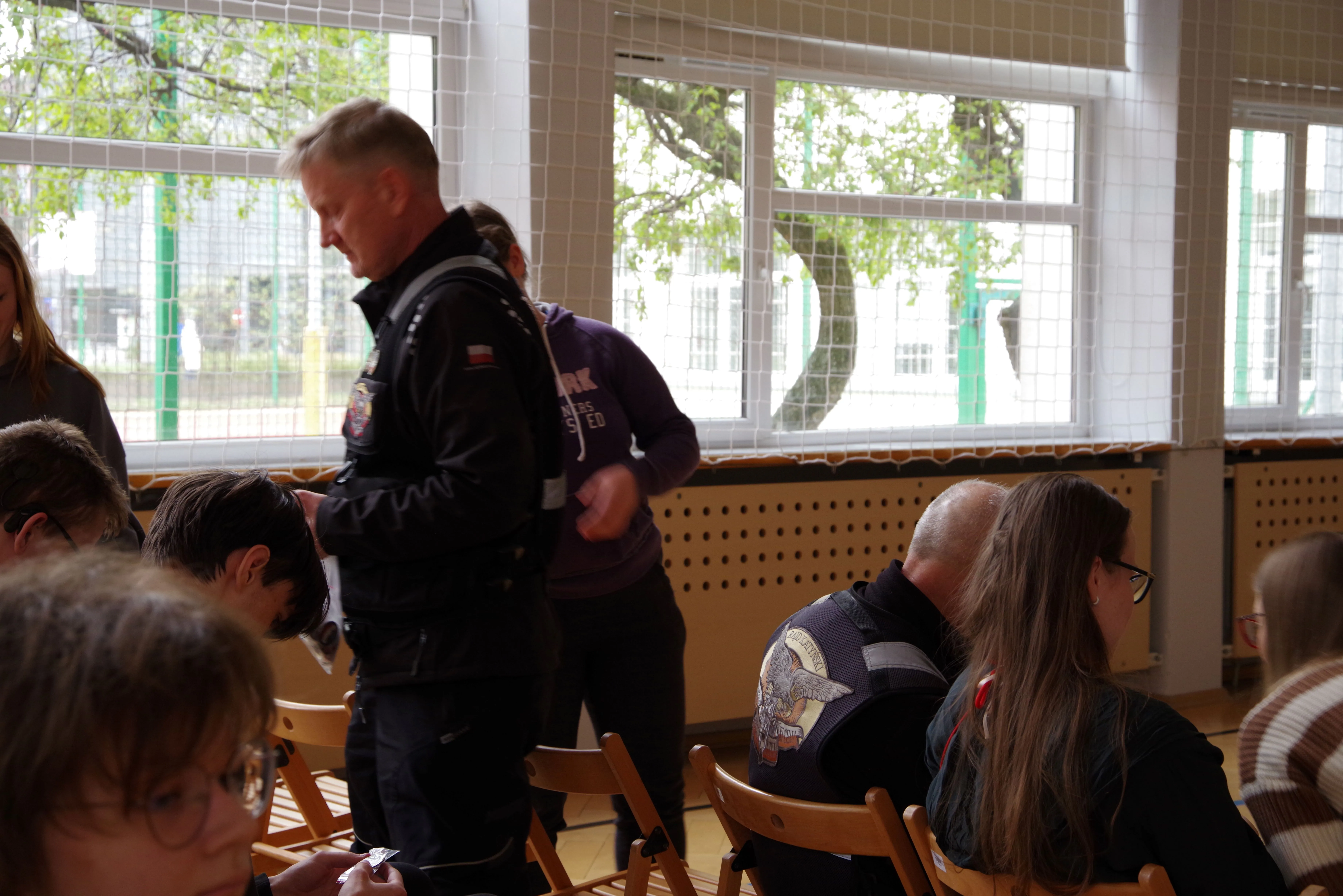 Spotkanie z przedstawicielami Międzynarodowego Motocyklowego Rajdu Katyńskiego