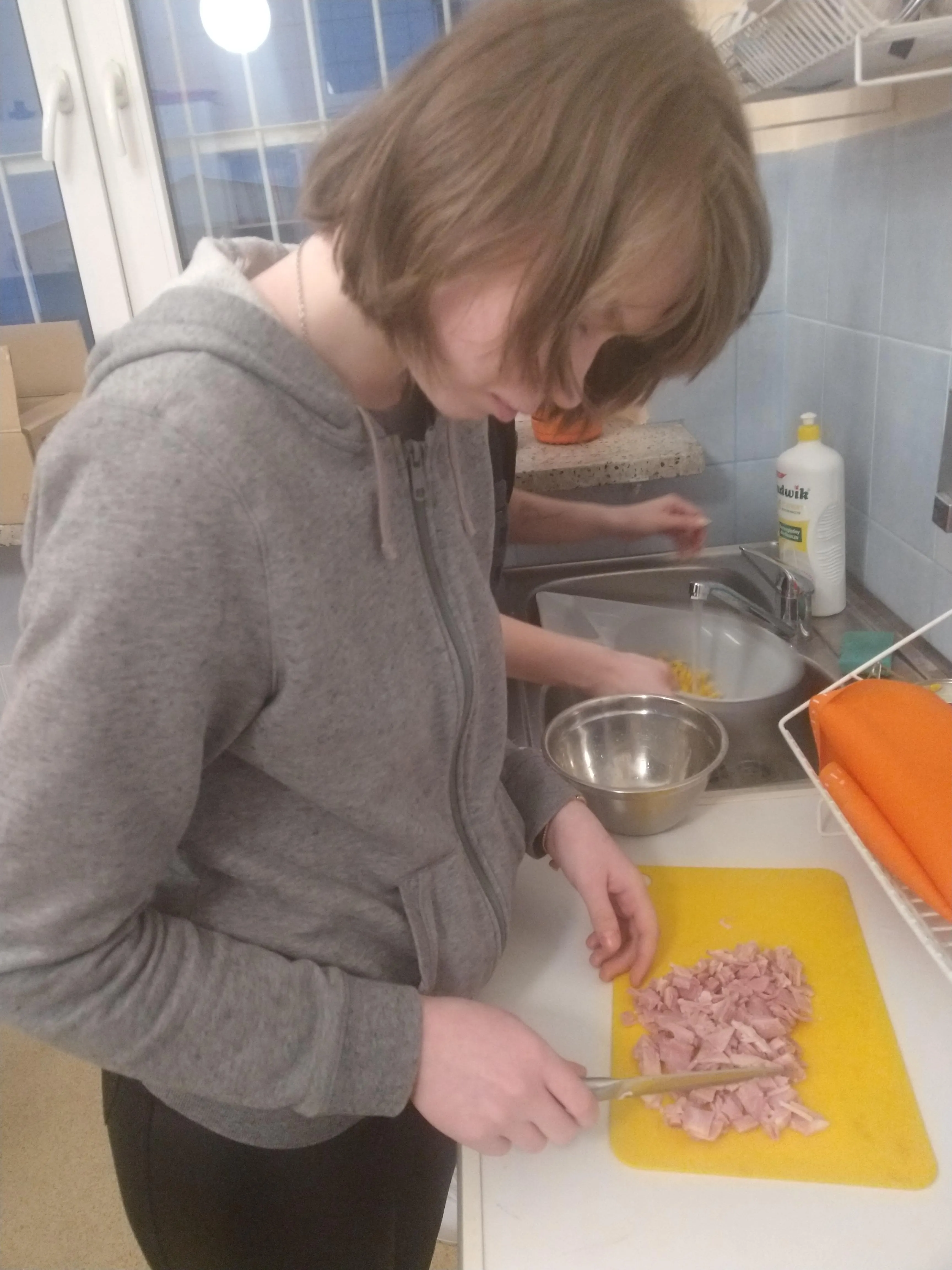 Wspólne przygotowanie pizzy