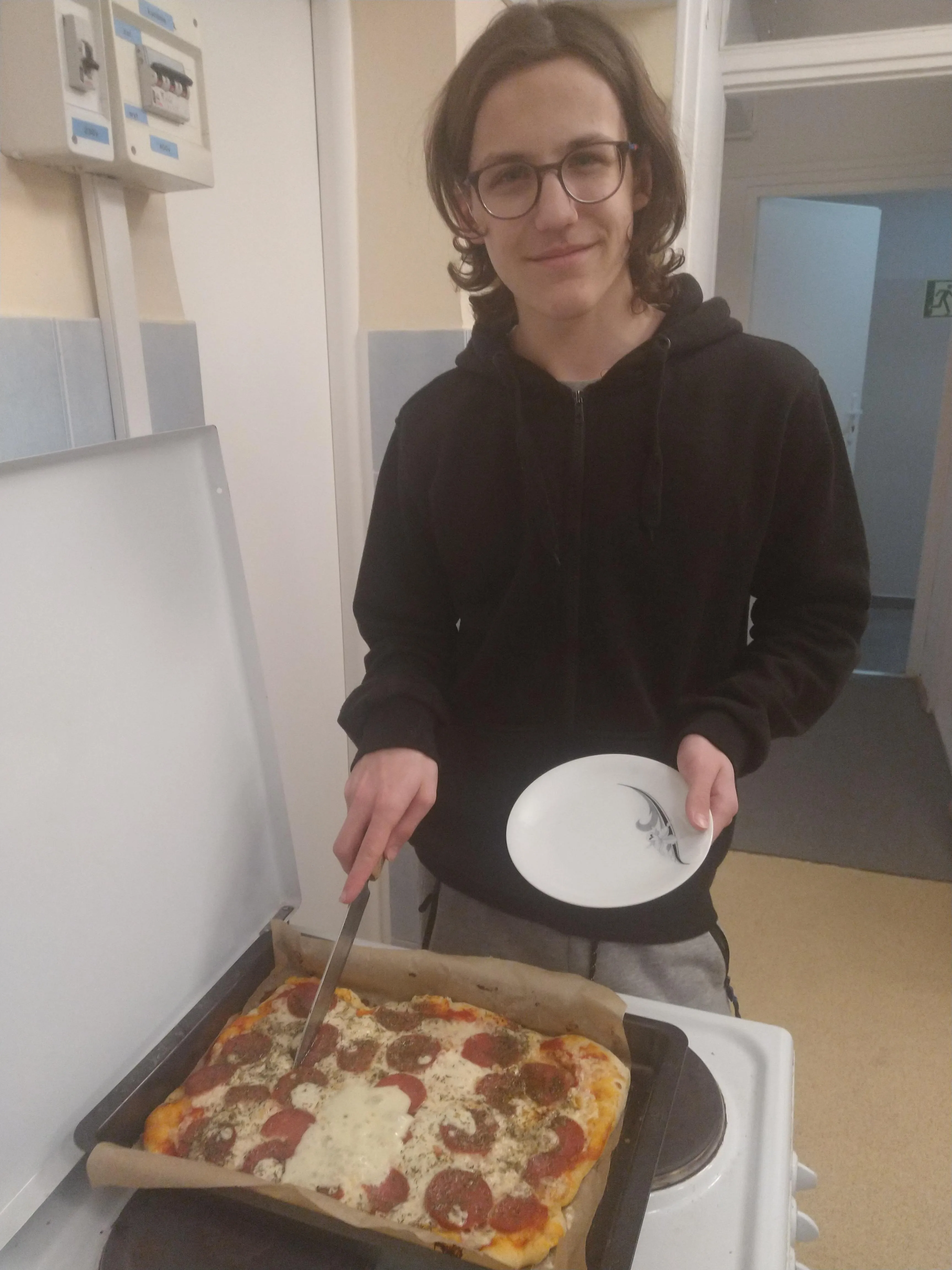 Wspólne przygotowanie pizzy