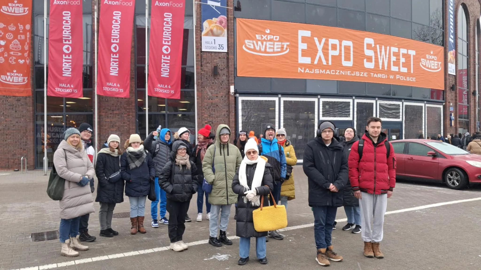 Wizyta uczniów na Targach Expo-Sweet w Warszawie
