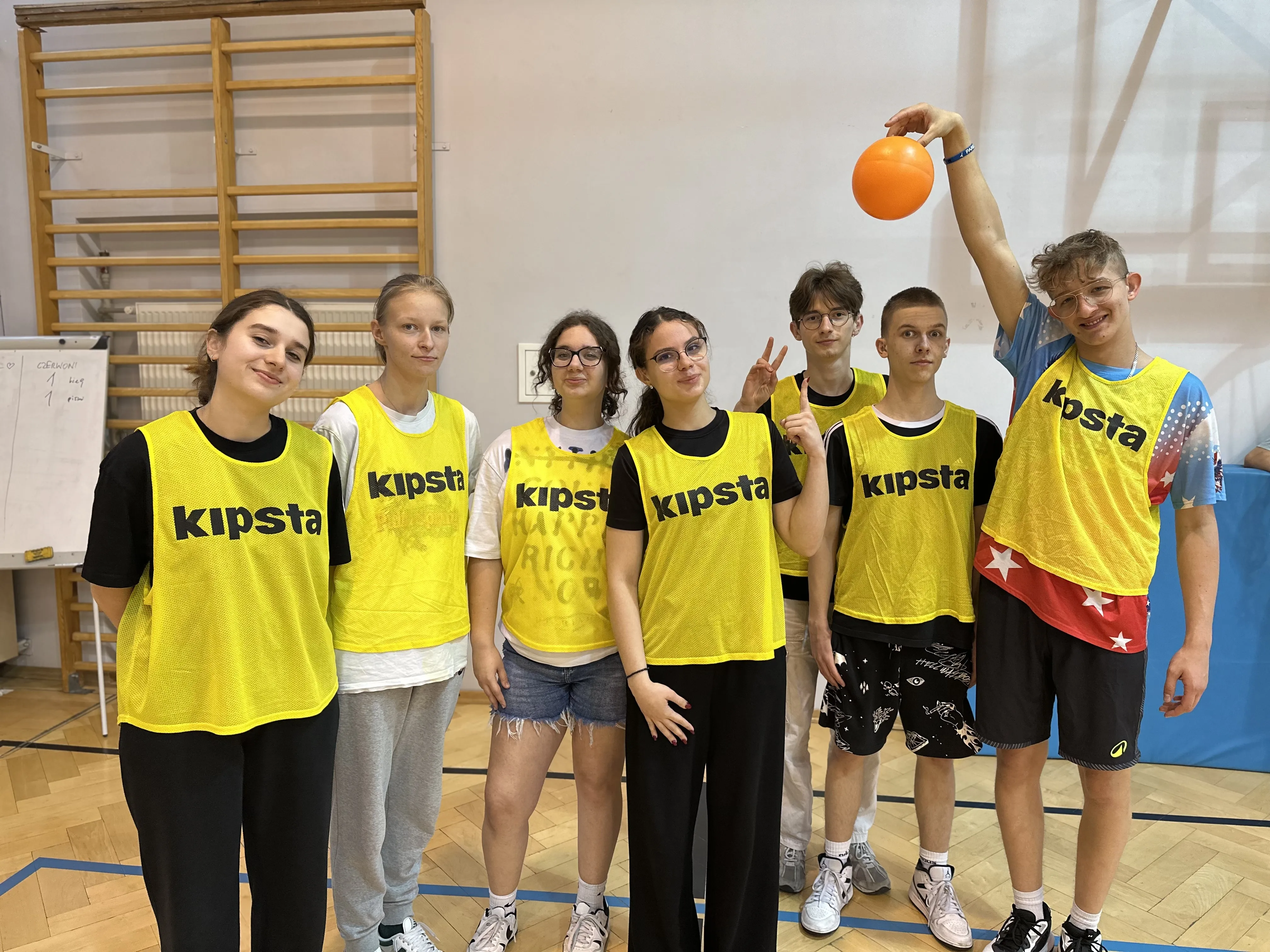 Dzień Dziecka w internacie OSWG na wesoło i sportowo