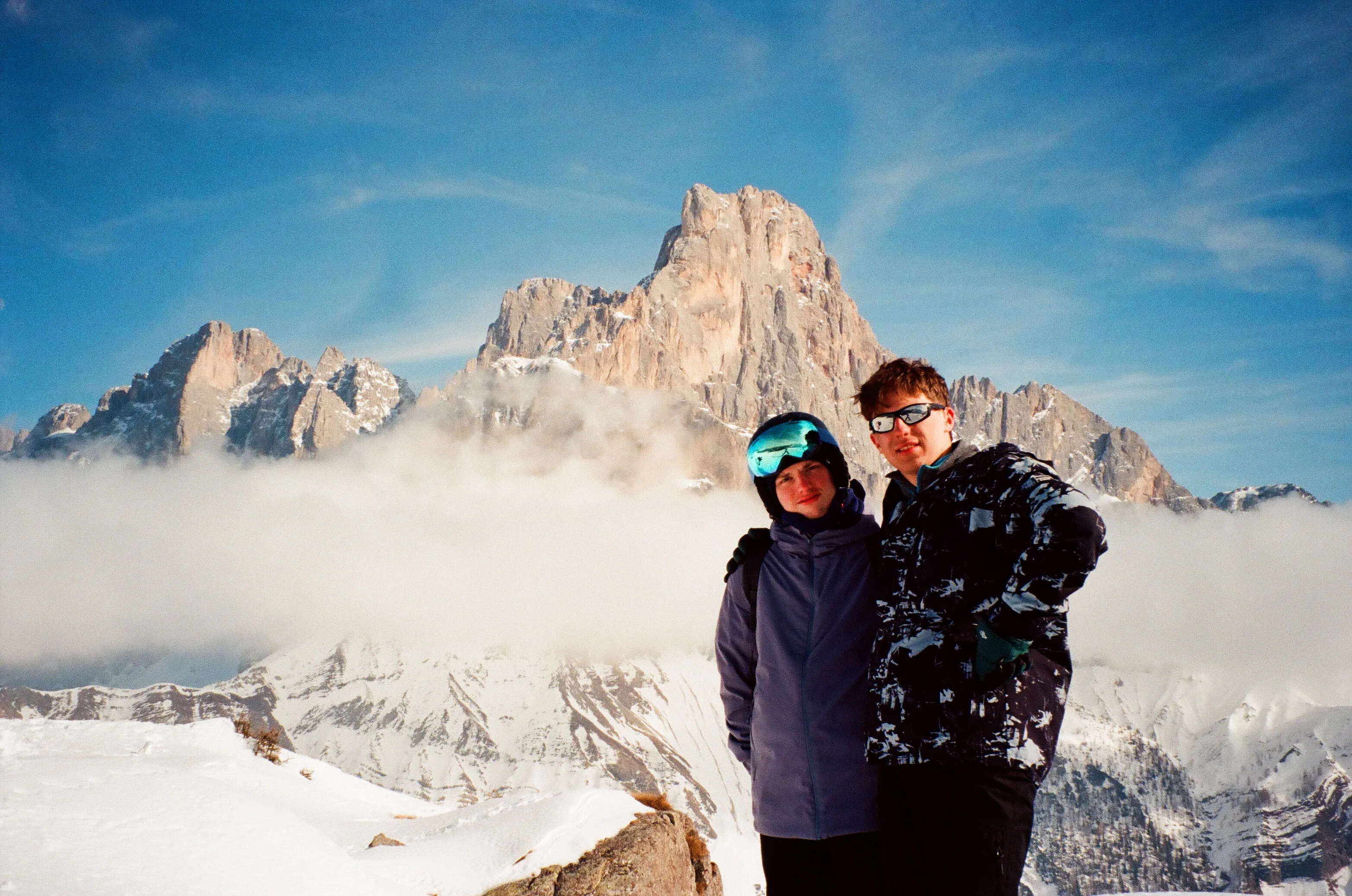 Zimowe wakacje w Dolomitach