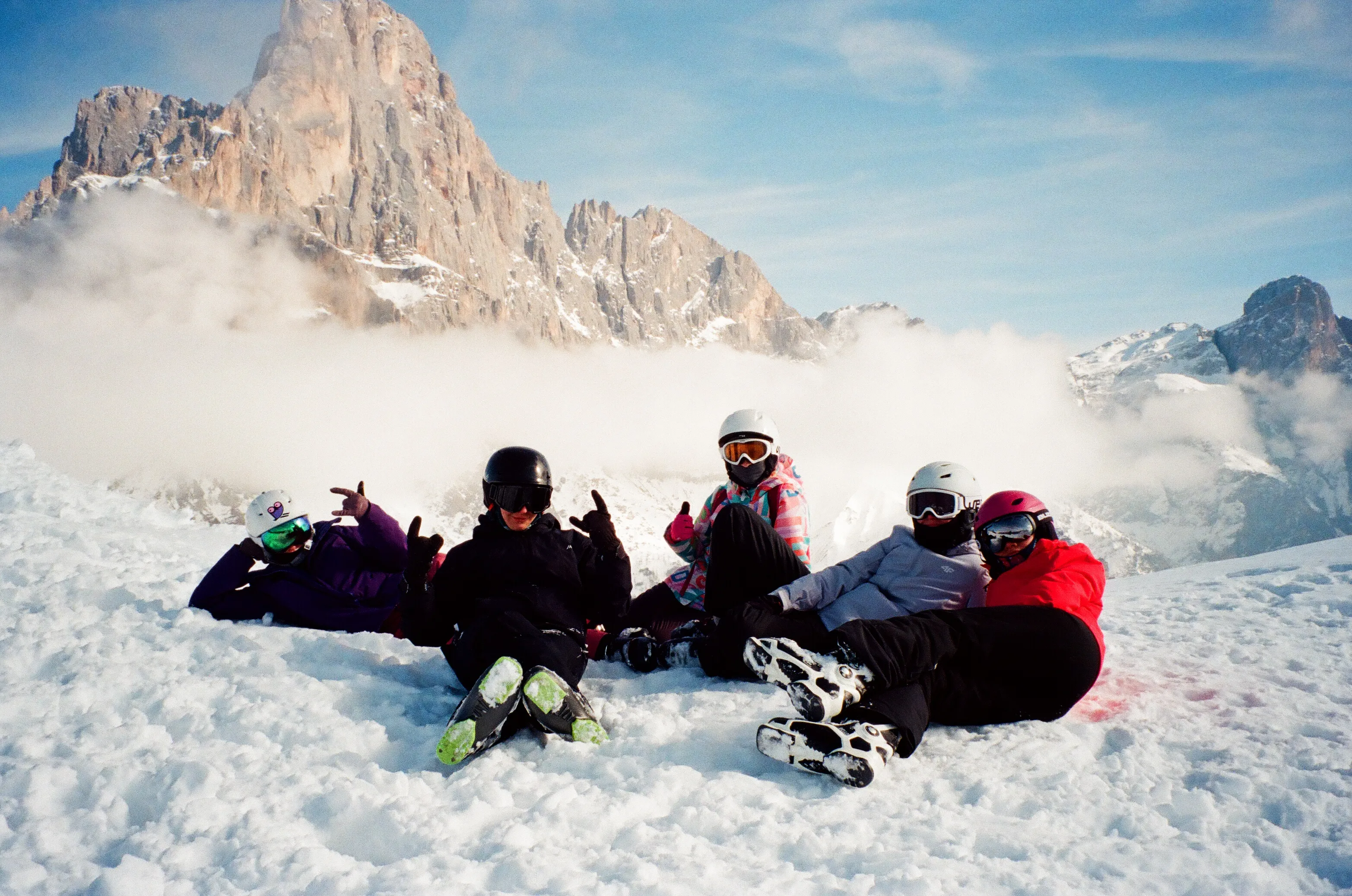 Zimowe wakacje w Dolomitach