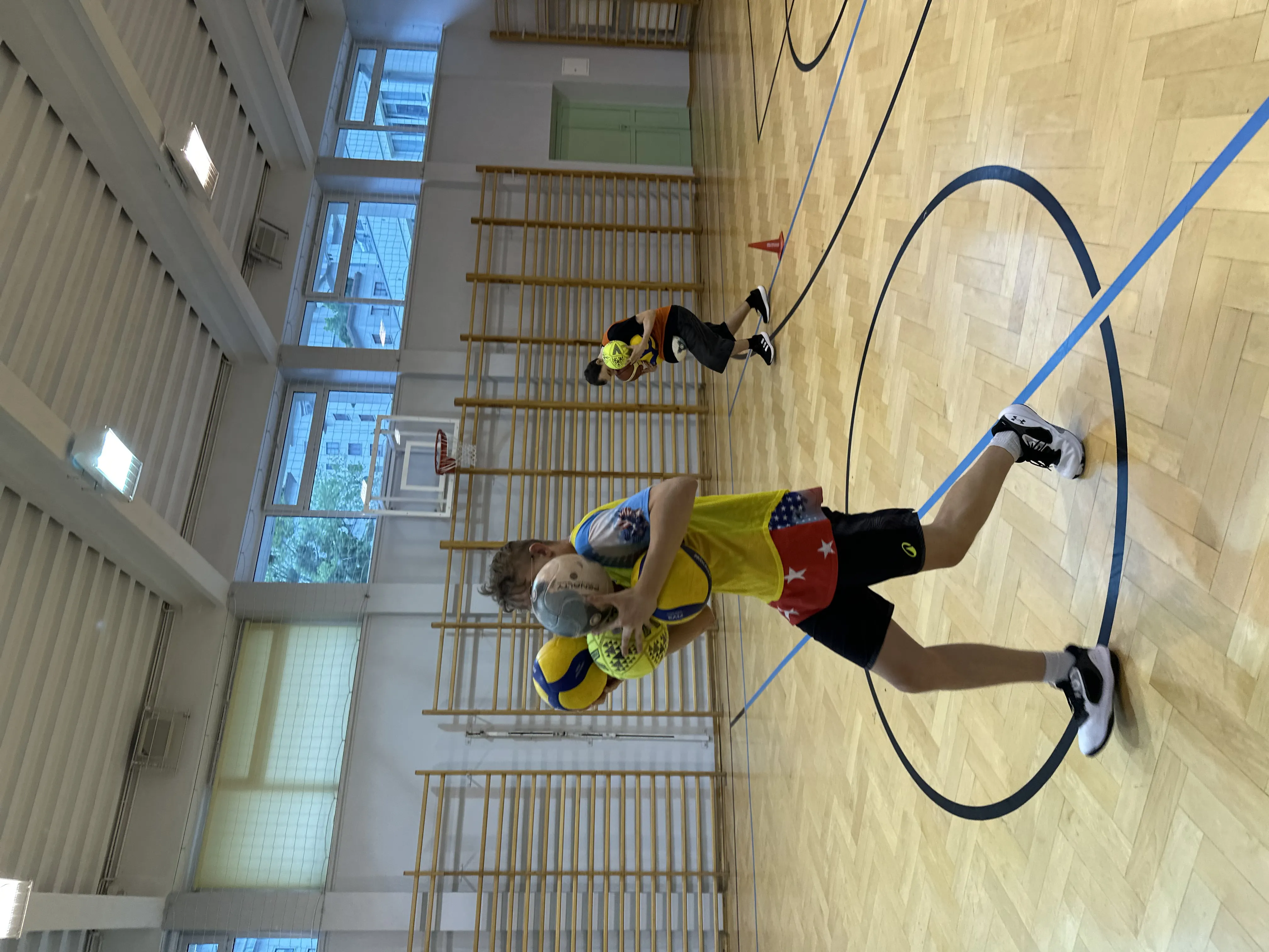 Dzień Dziecka w internacie OSWG na wesoło i sportowo