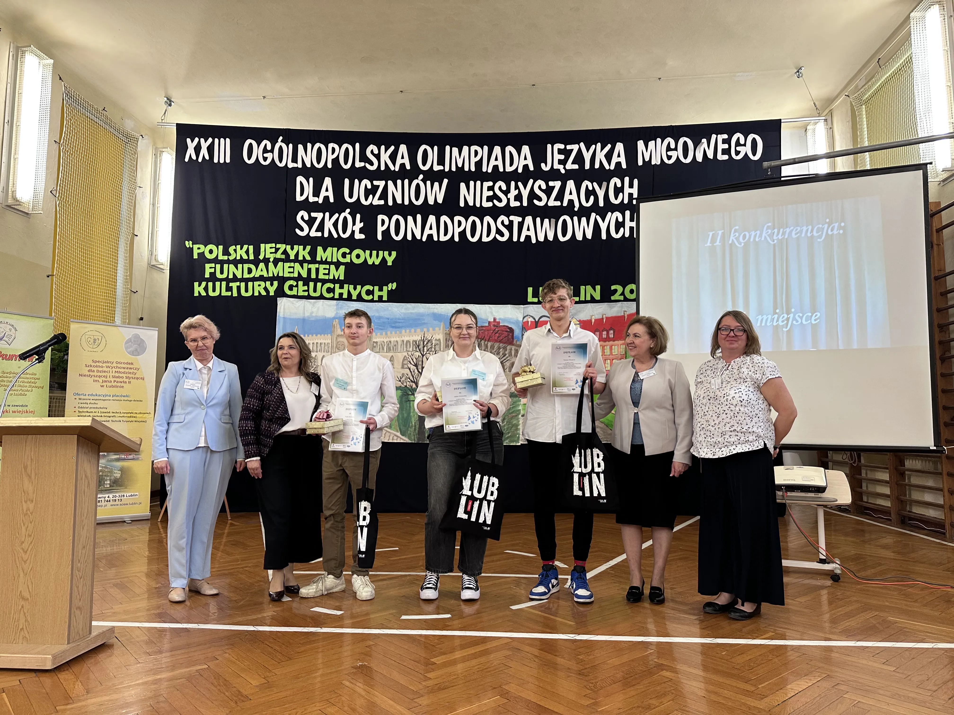 XXIII Ogólnopolska olimpiada polskiego języka migowego w dniach 23-24 maja 2025 r.