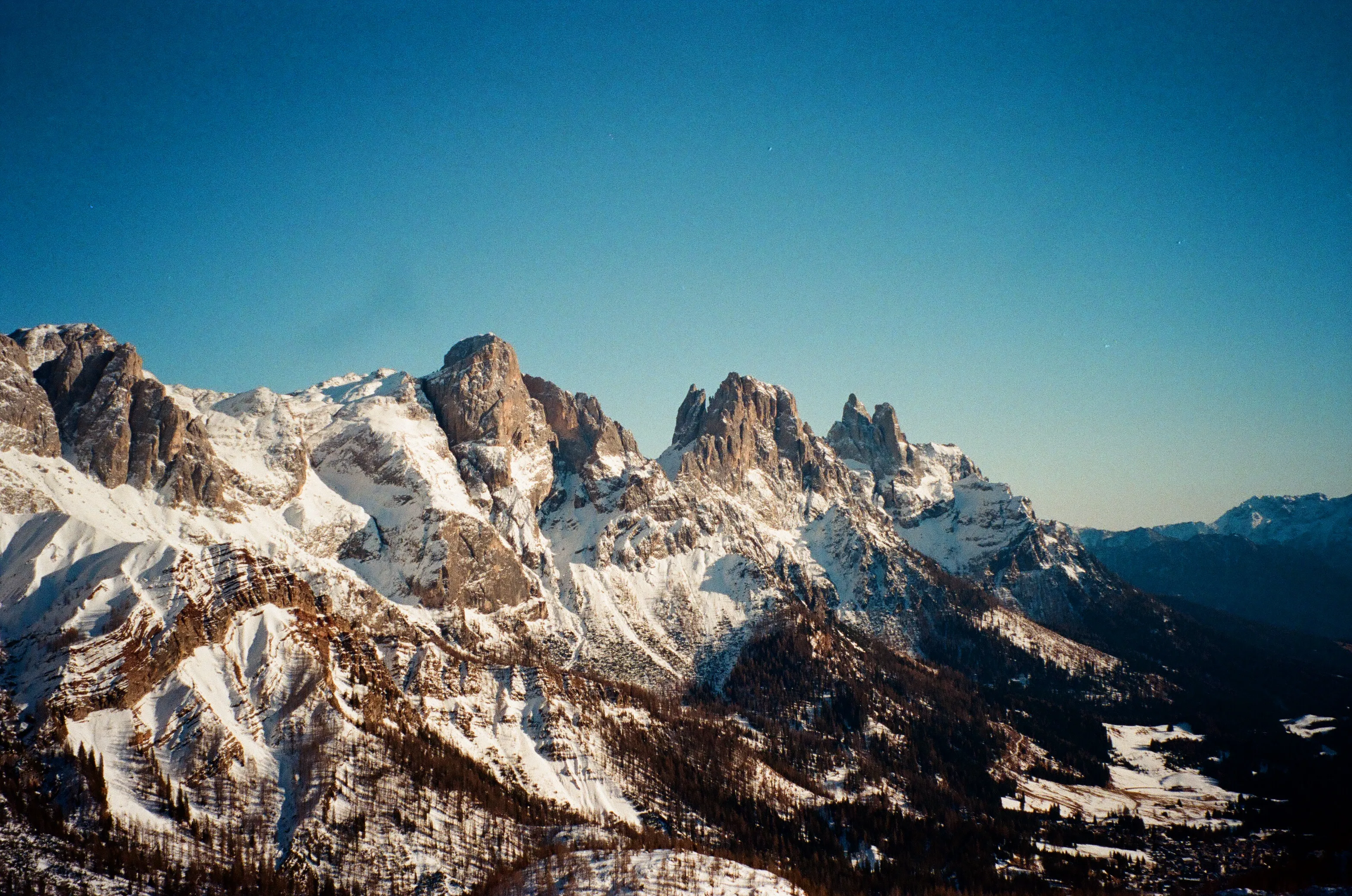 Zimowe wakacje w Dolomitach