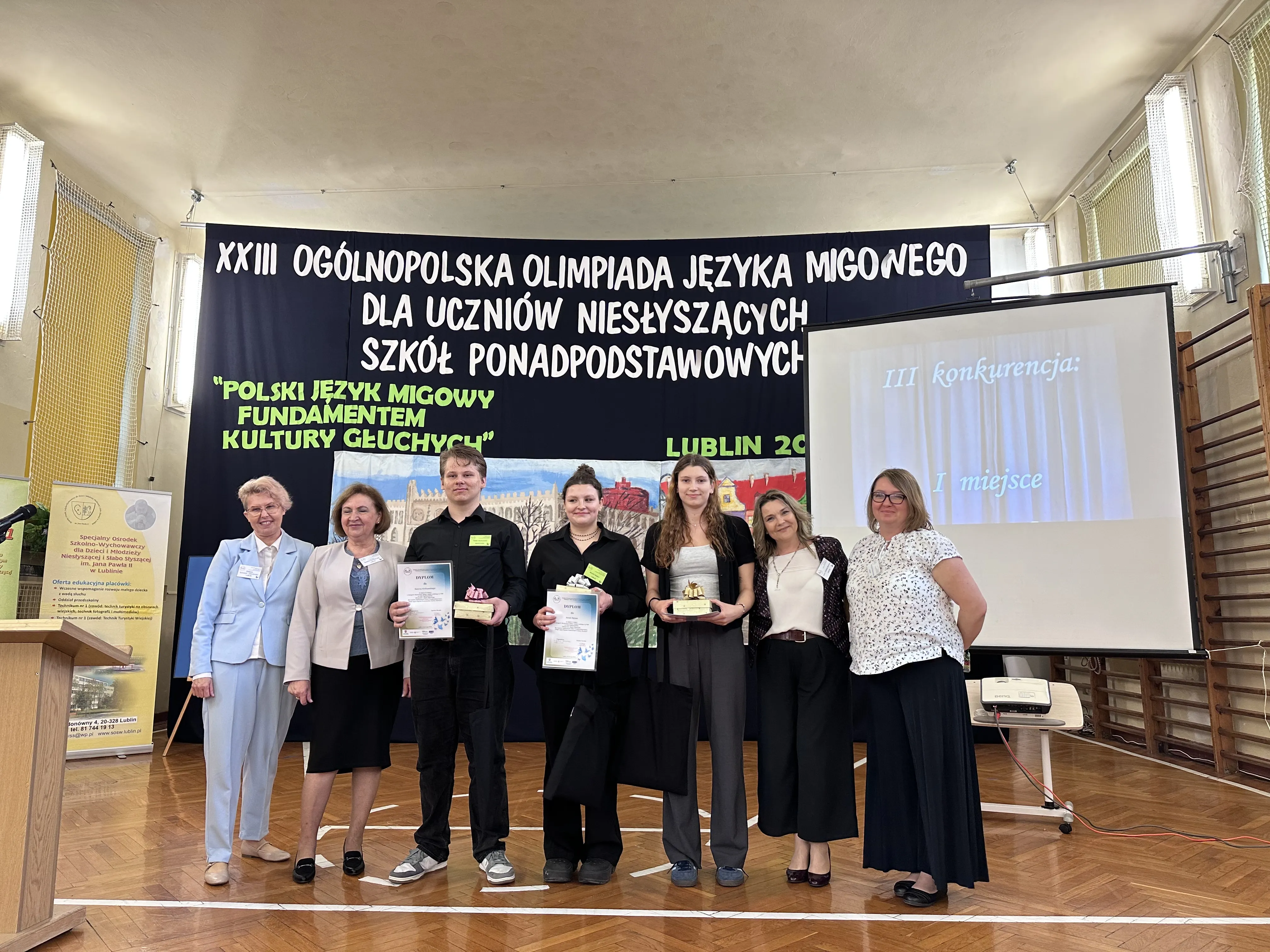 XXIII Ogólnopolska olimpiada polskiego języka migowego w dniach 23-24 maja 2025 r.