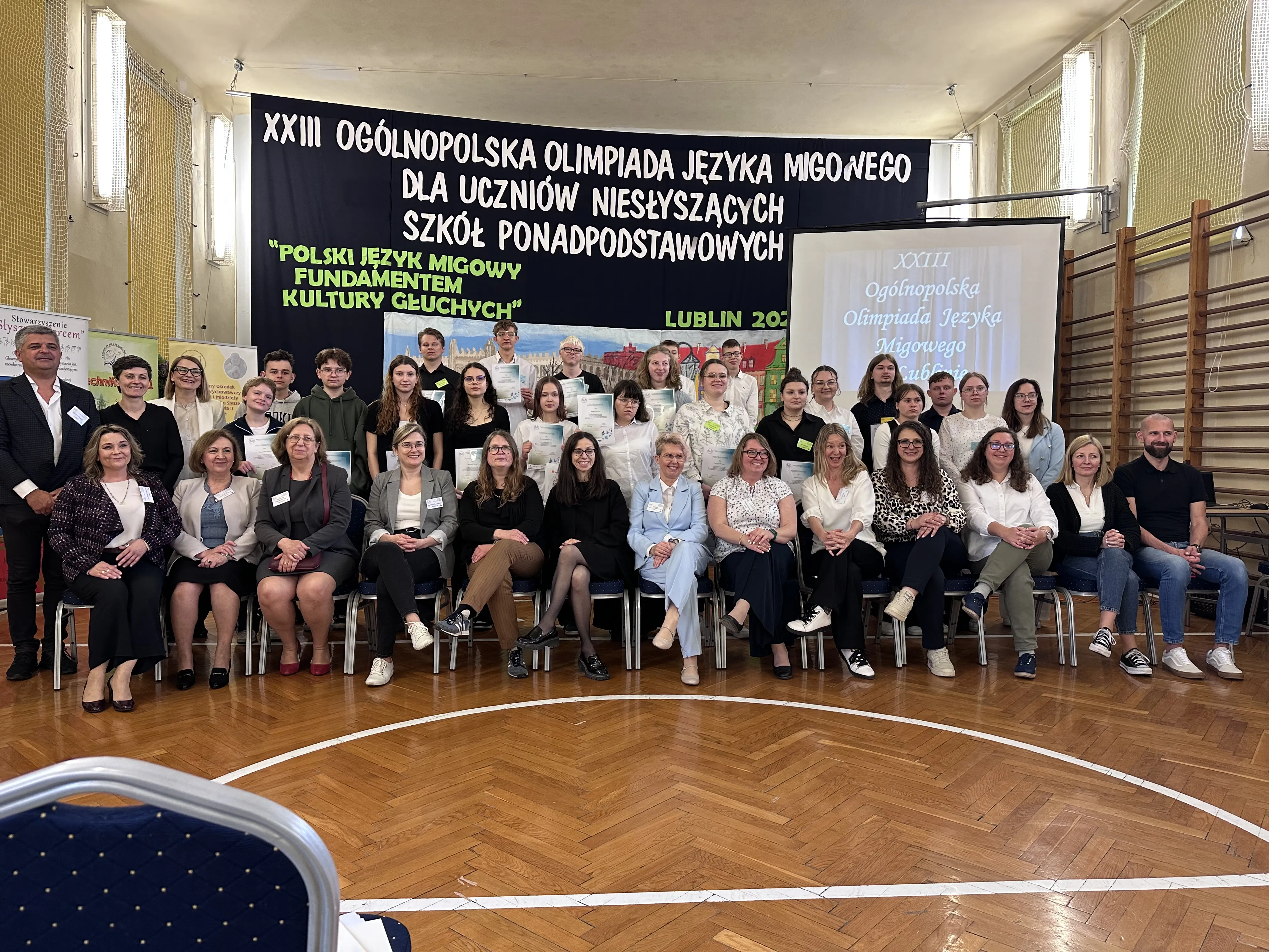 XXIII Ogólnopolska olimpiada polskiego języka migowego w dniach 23-24 maja 2025 r.