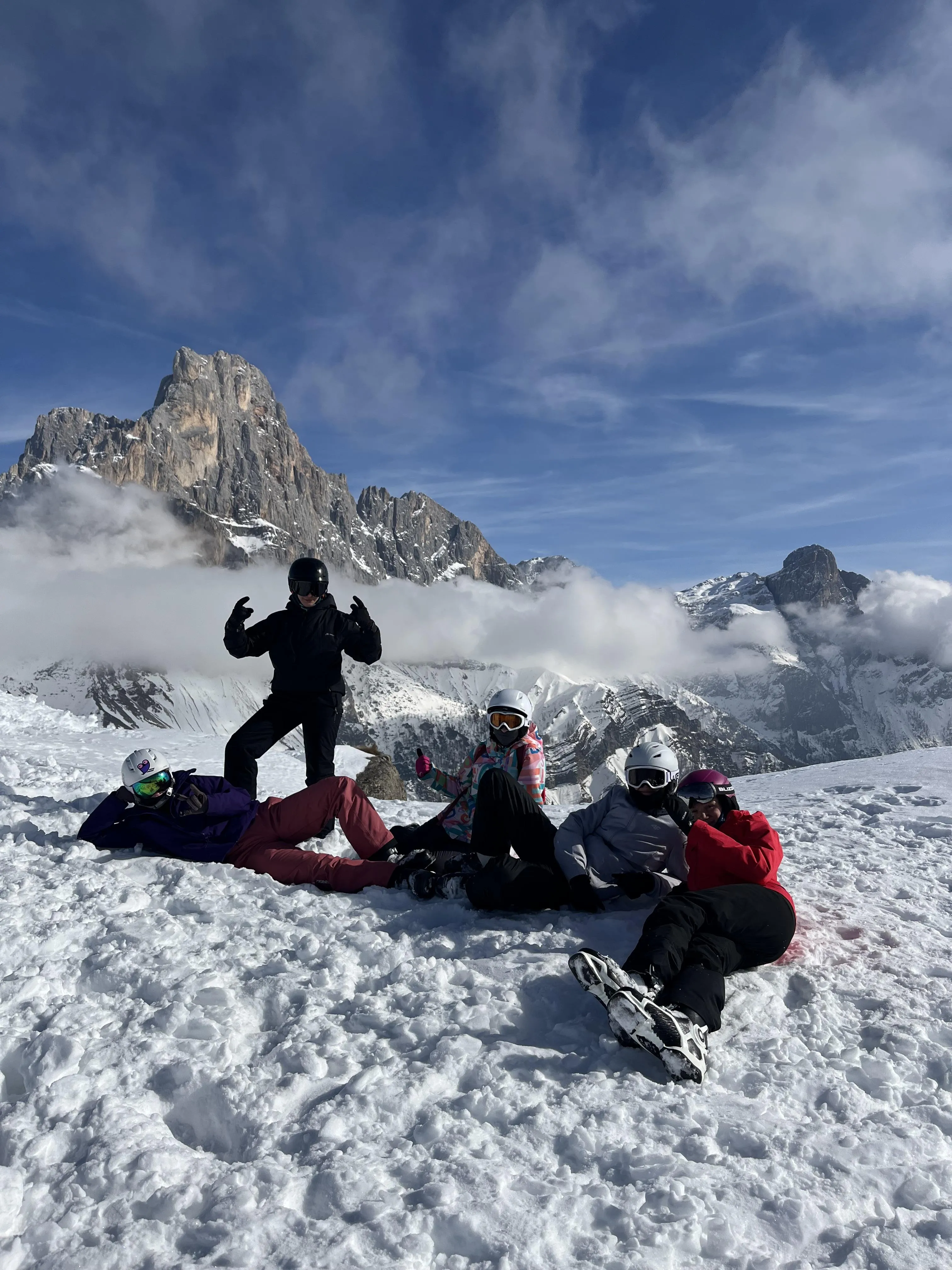 Zimowe wakacje w Dolomitach