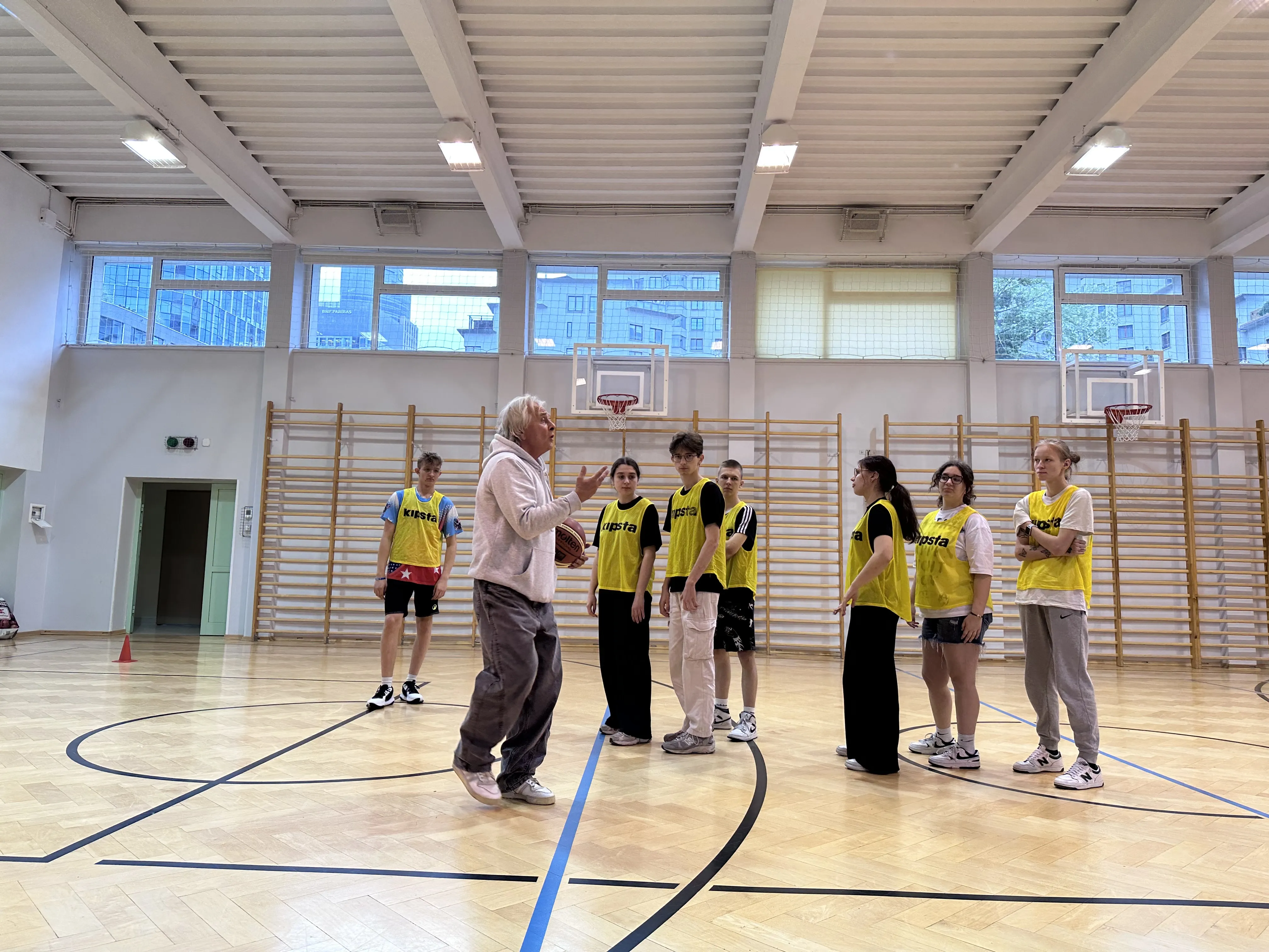 Dzień Dziecka w internacie OSWG na wesoło i sportowo
