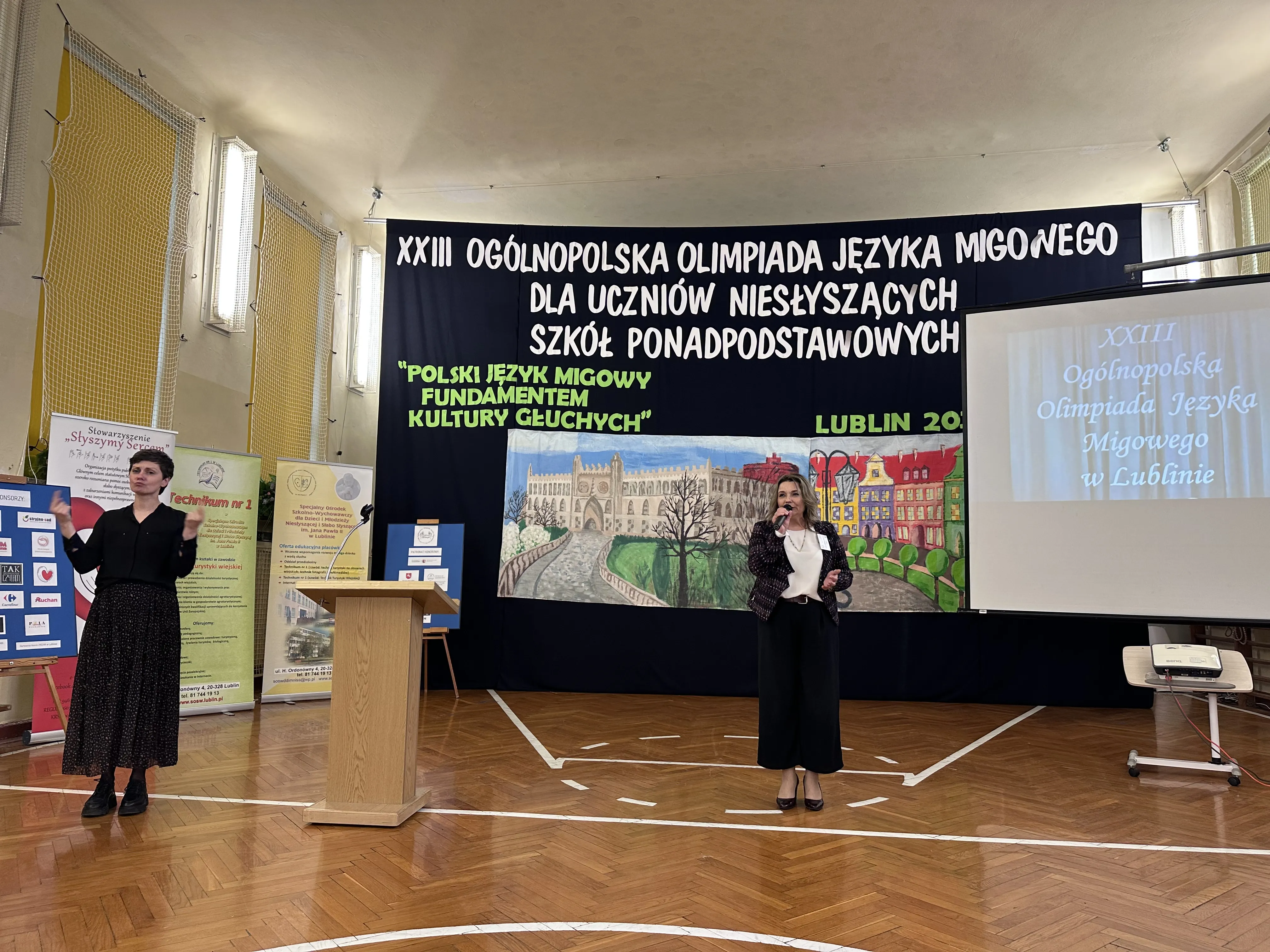 XXIII Ogólnopolska olimpiada polskiego języka migowego w dniach 23-24 maja 2025 r.