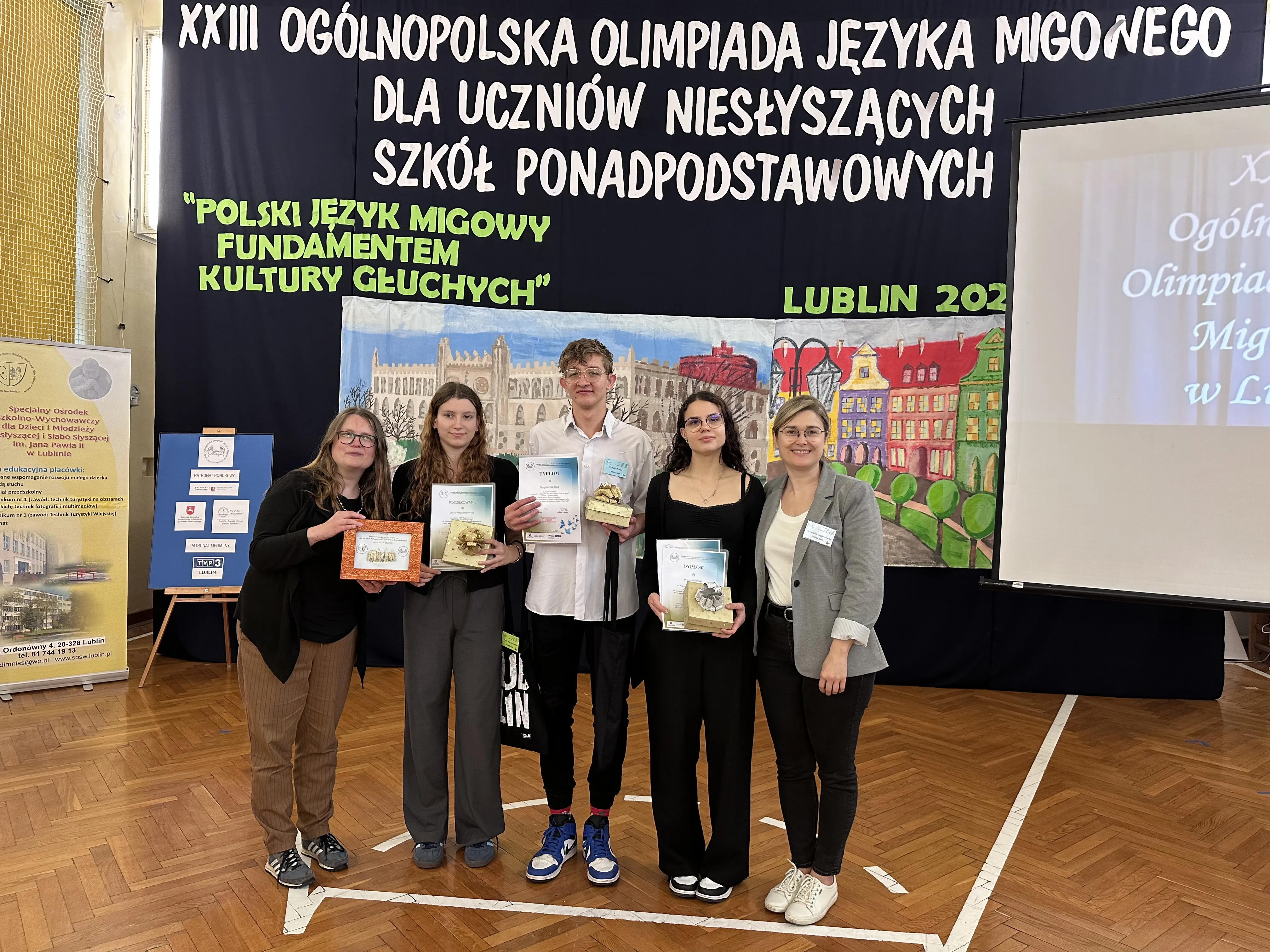 XXIII Ogólnopolska olimpiada polskiego języka migowego w dniach 23-24 maja 2025 r.