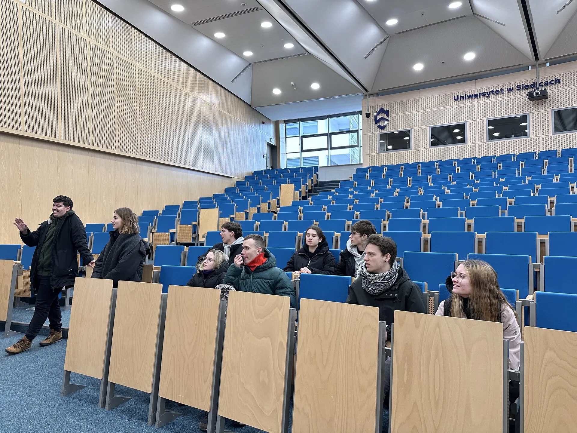 Wizyta na Uniwersytecie w Siedlcach