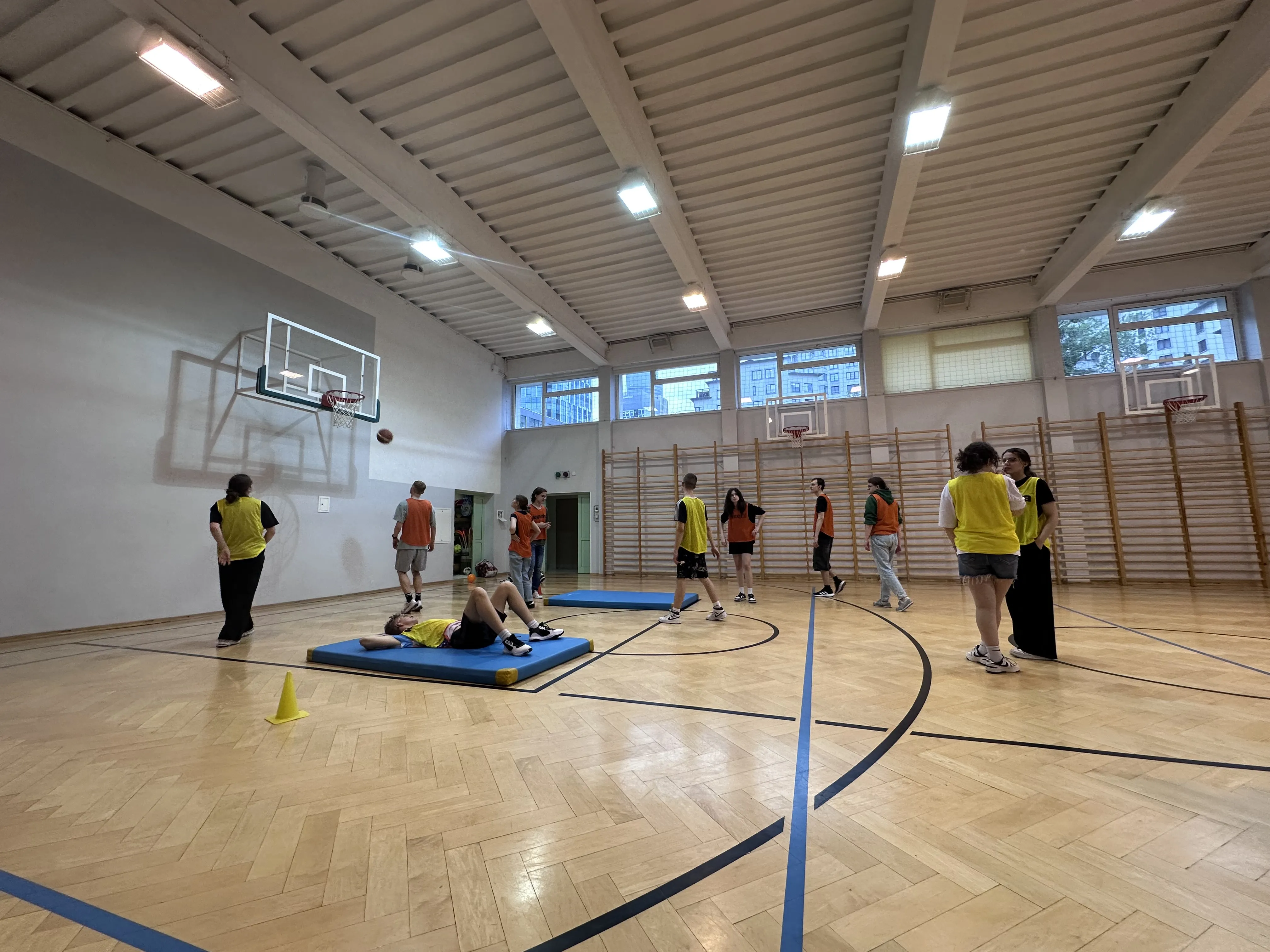 Dzień Dziecka w internacie OSWG na wesoło i sportowo