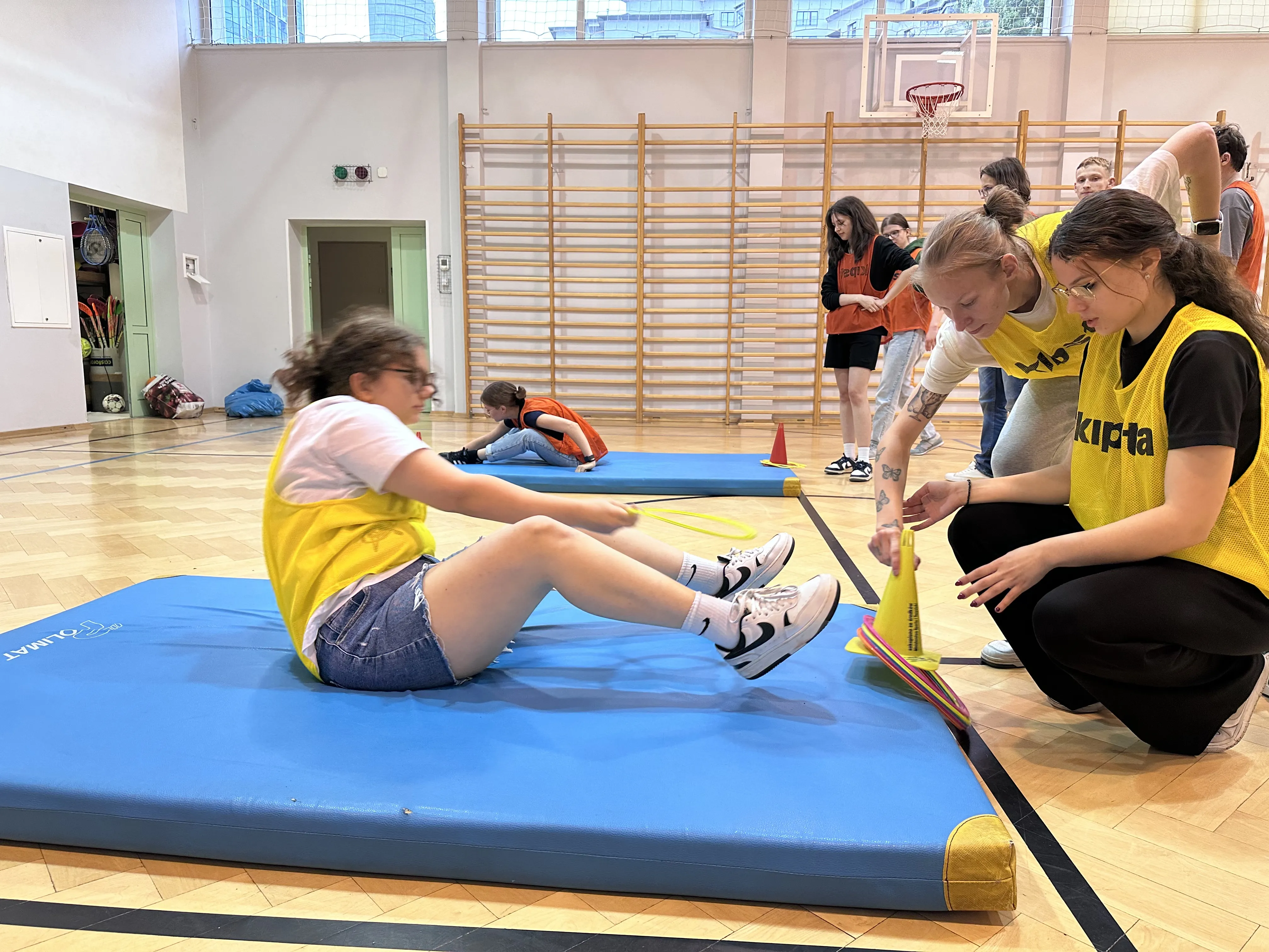 Dzień Dziecka w internacie OSWG na wesoło i sportowo