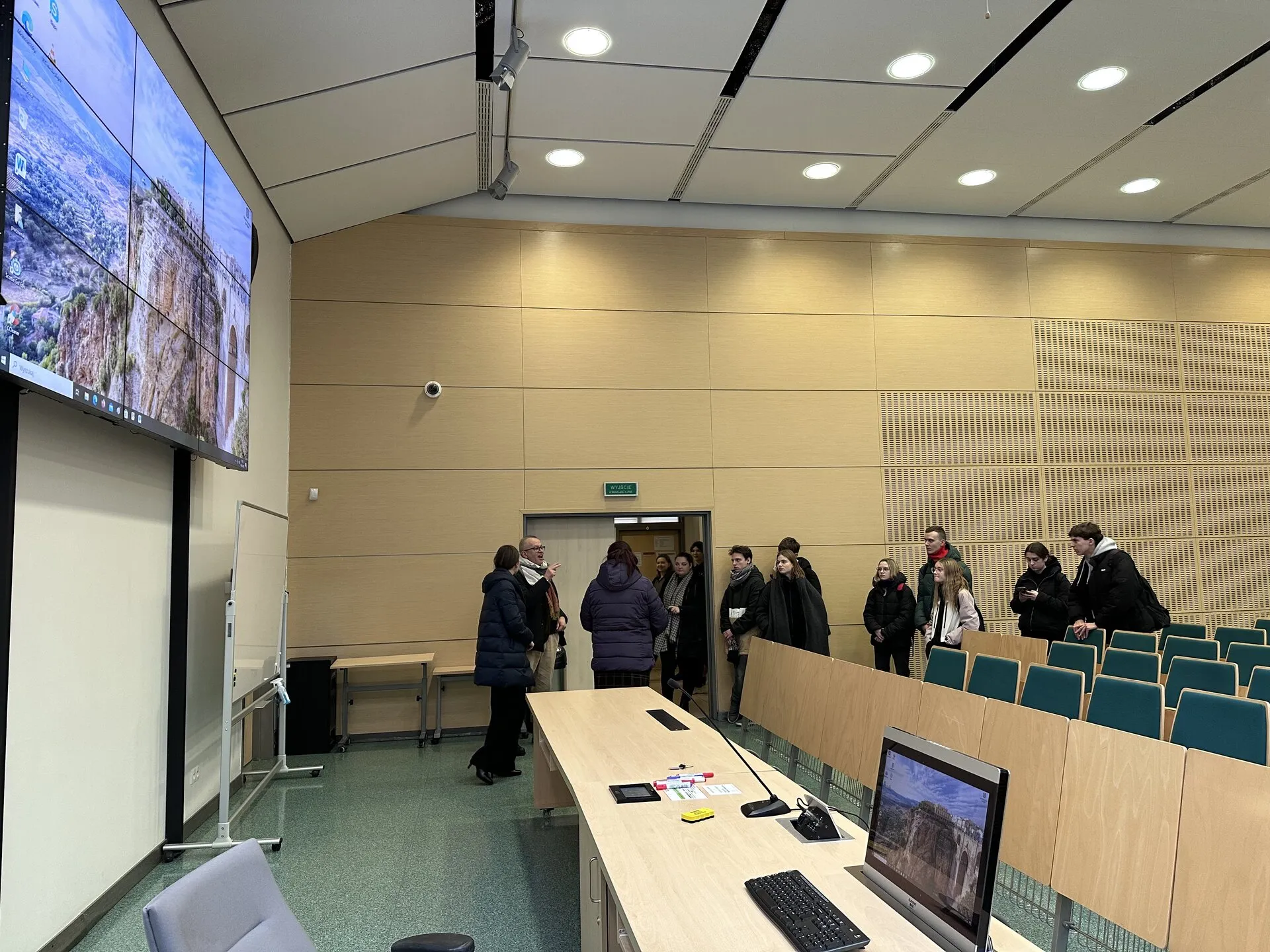 Wizyta na Uniwersytecie w Siedlcach