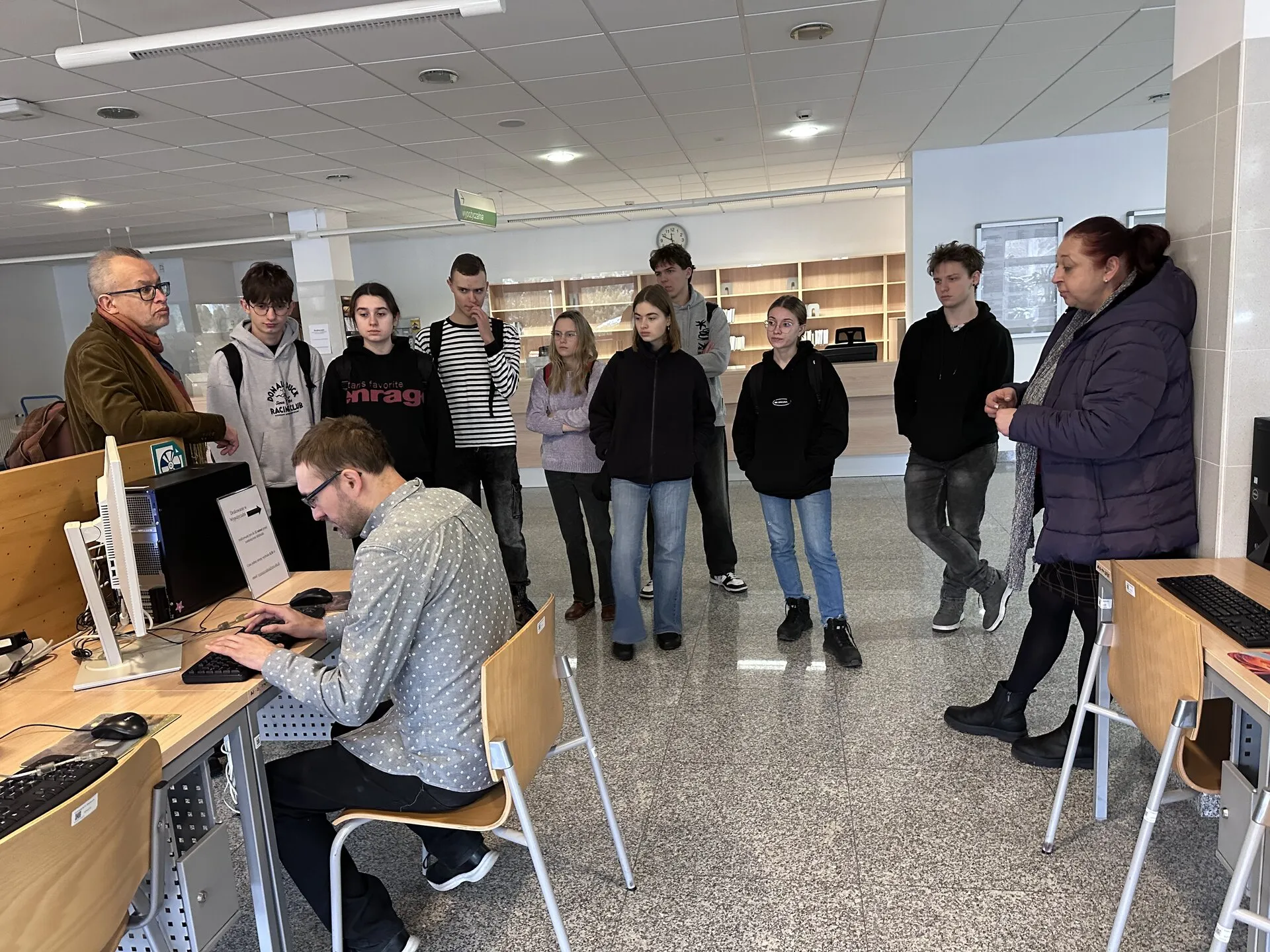 Wizyta na Uniwersytecie w Siedlcach