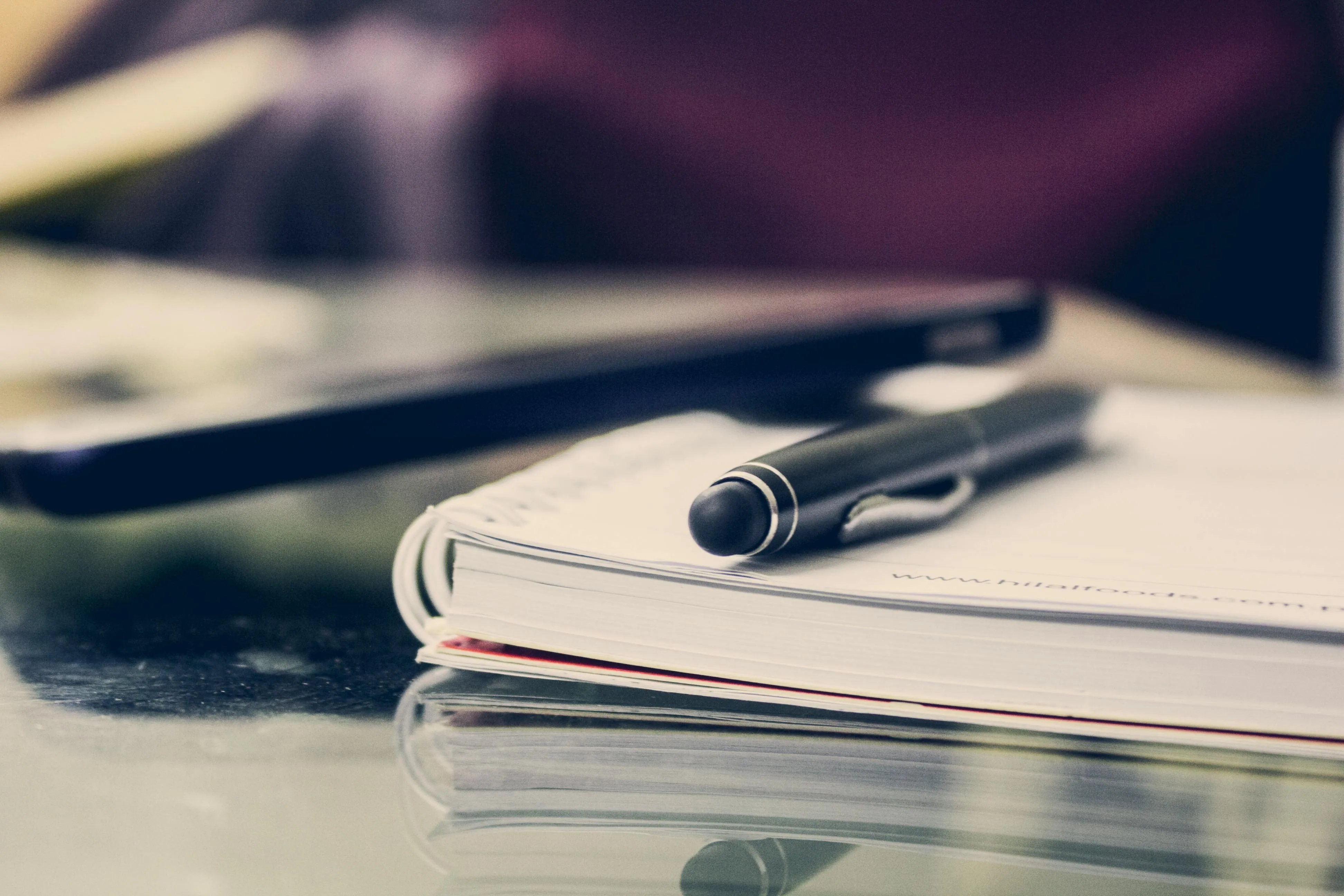 Notes i długopis