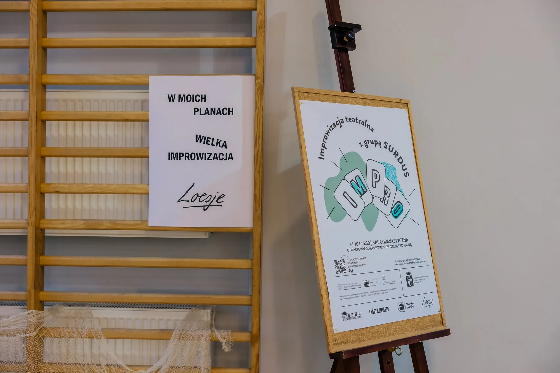 Pokaz Impro w naszej szkole