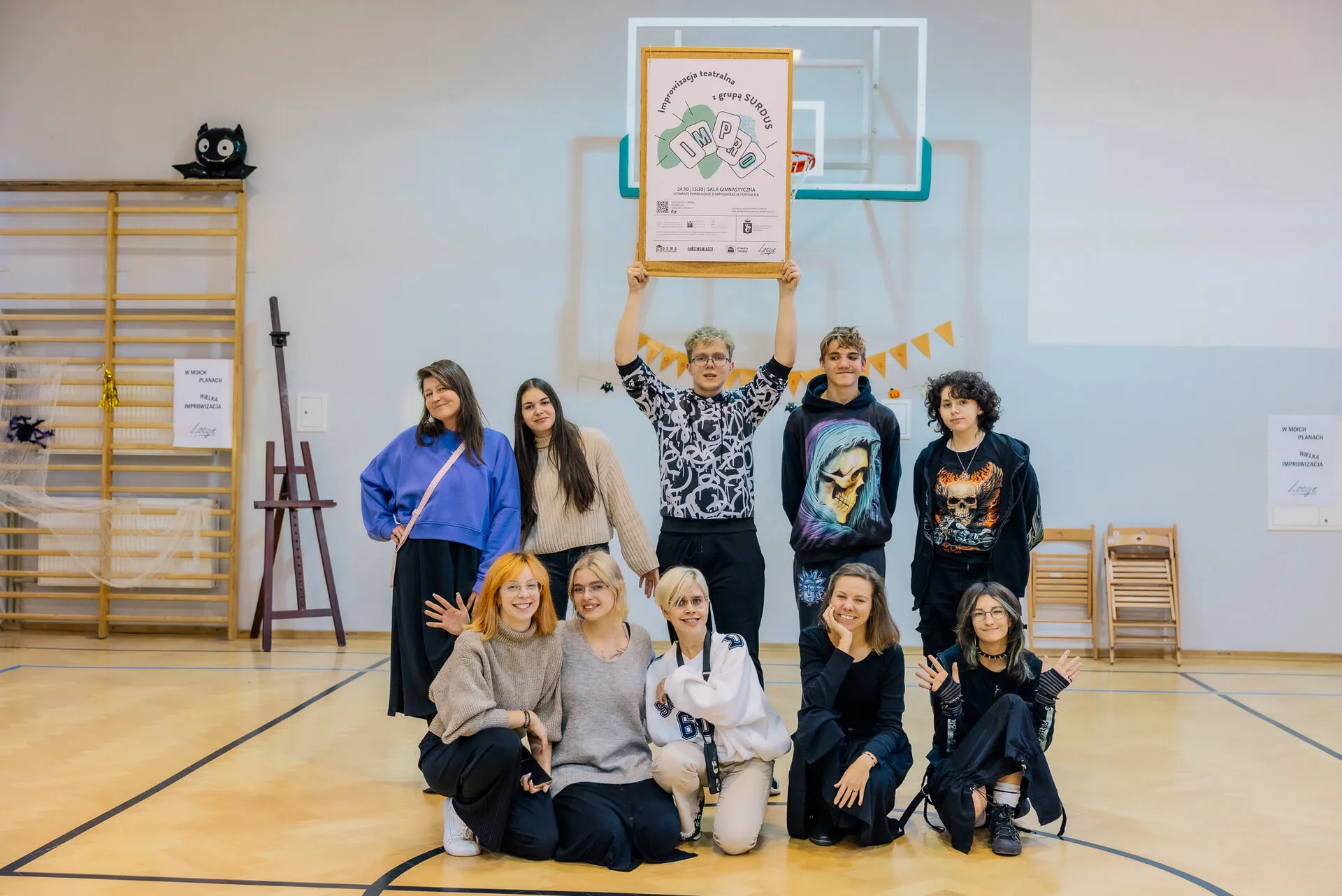 Pokaz Impro w naszej szkole
