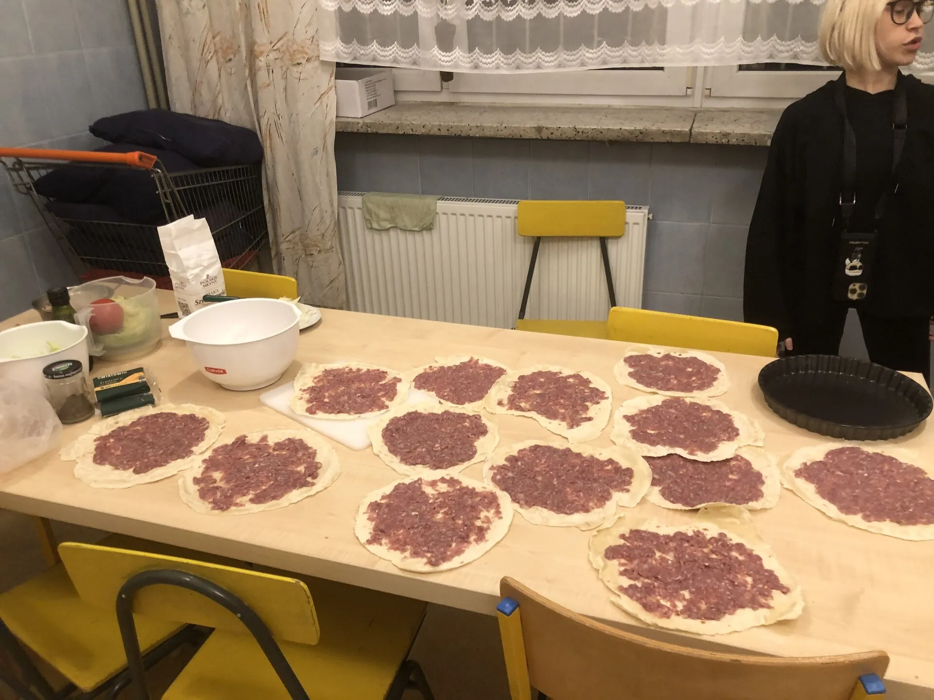 Czas wolny w III grupie - przygotowanie tortilli
