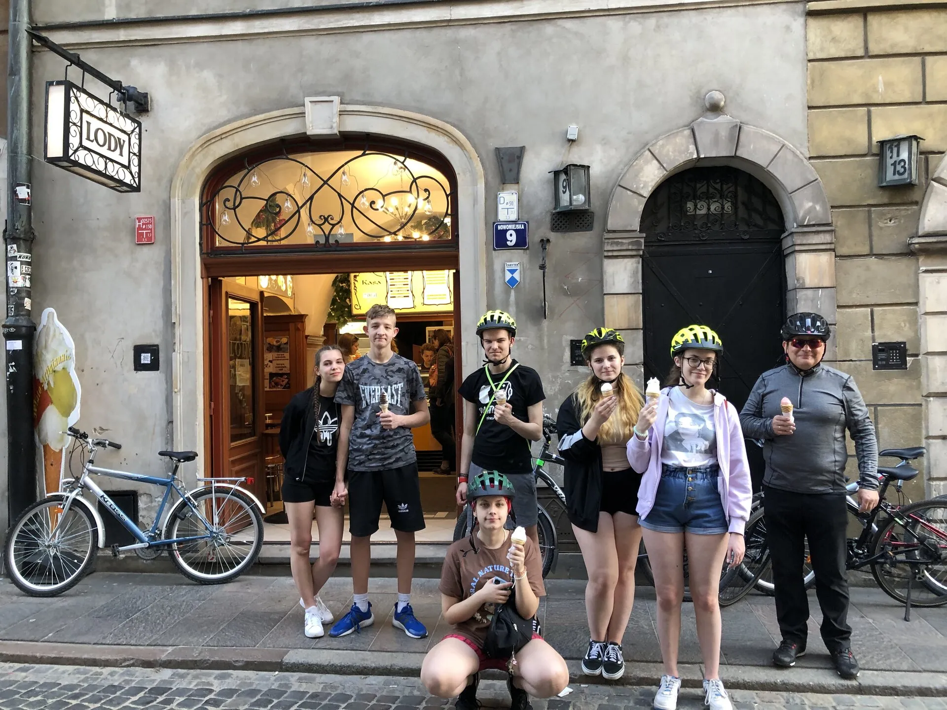 Wycieczka rowerowa po Warszawie