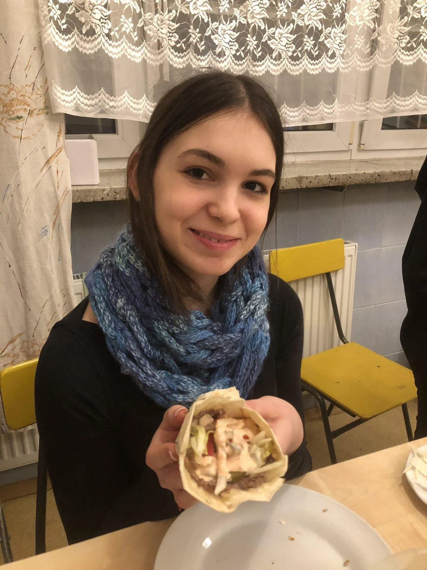 Czas wolny w III grupie - przygotowanie tortilli