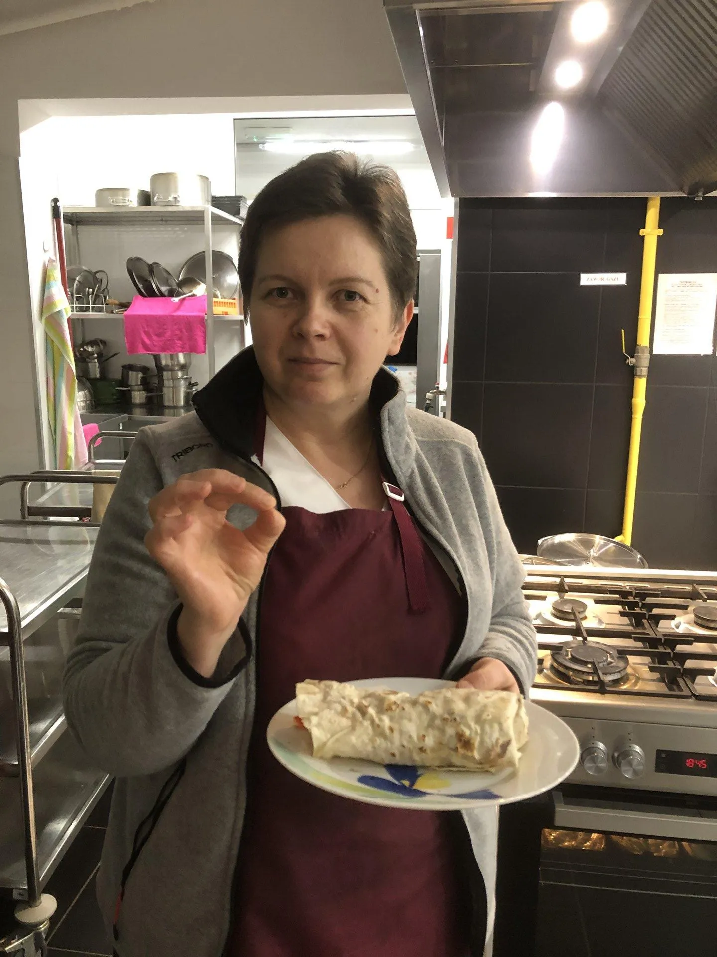 Czas wolny w III grupie - przygotowanie tortilli