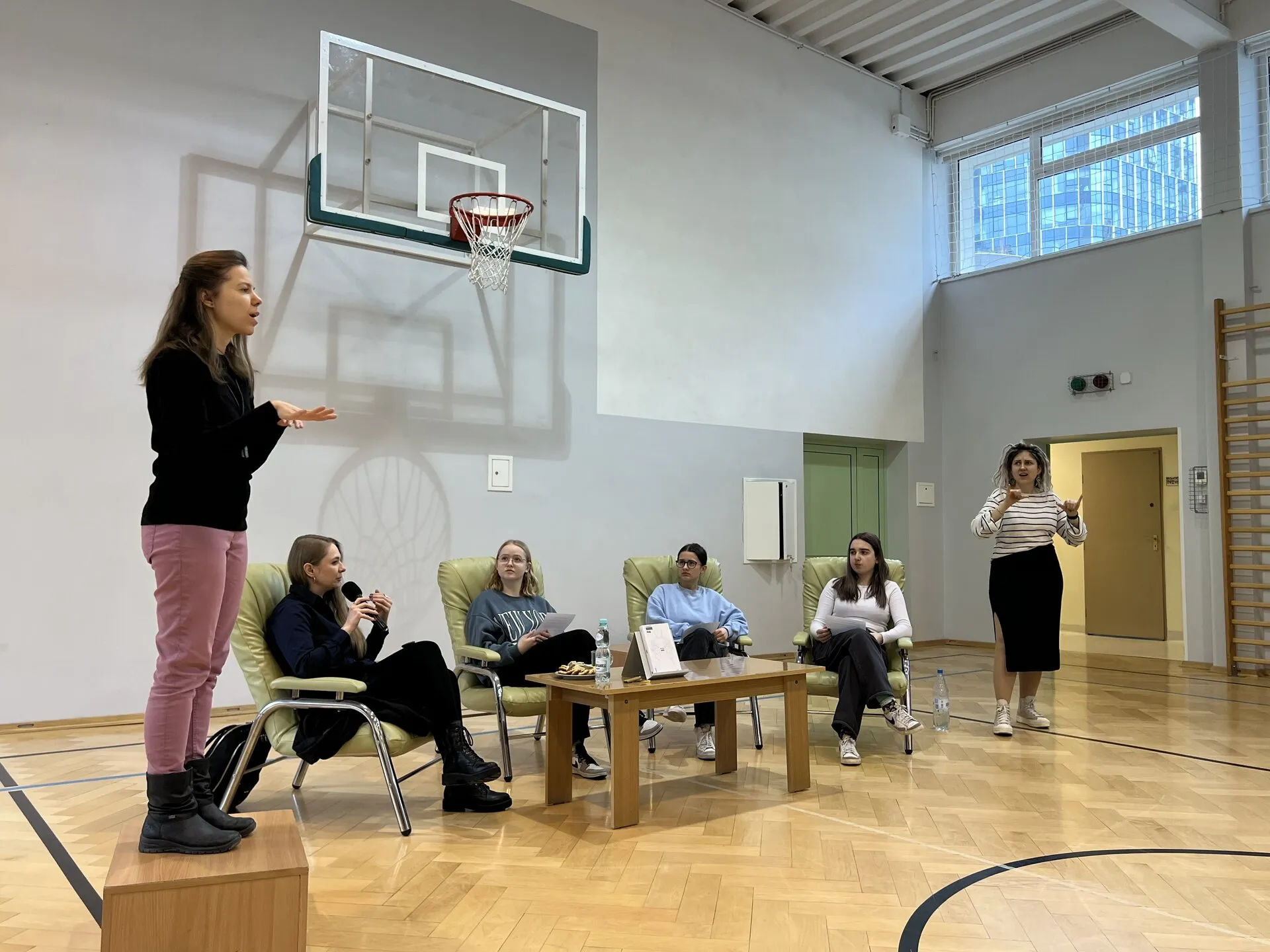 Spotkanie z dziennikarką Anną Goc