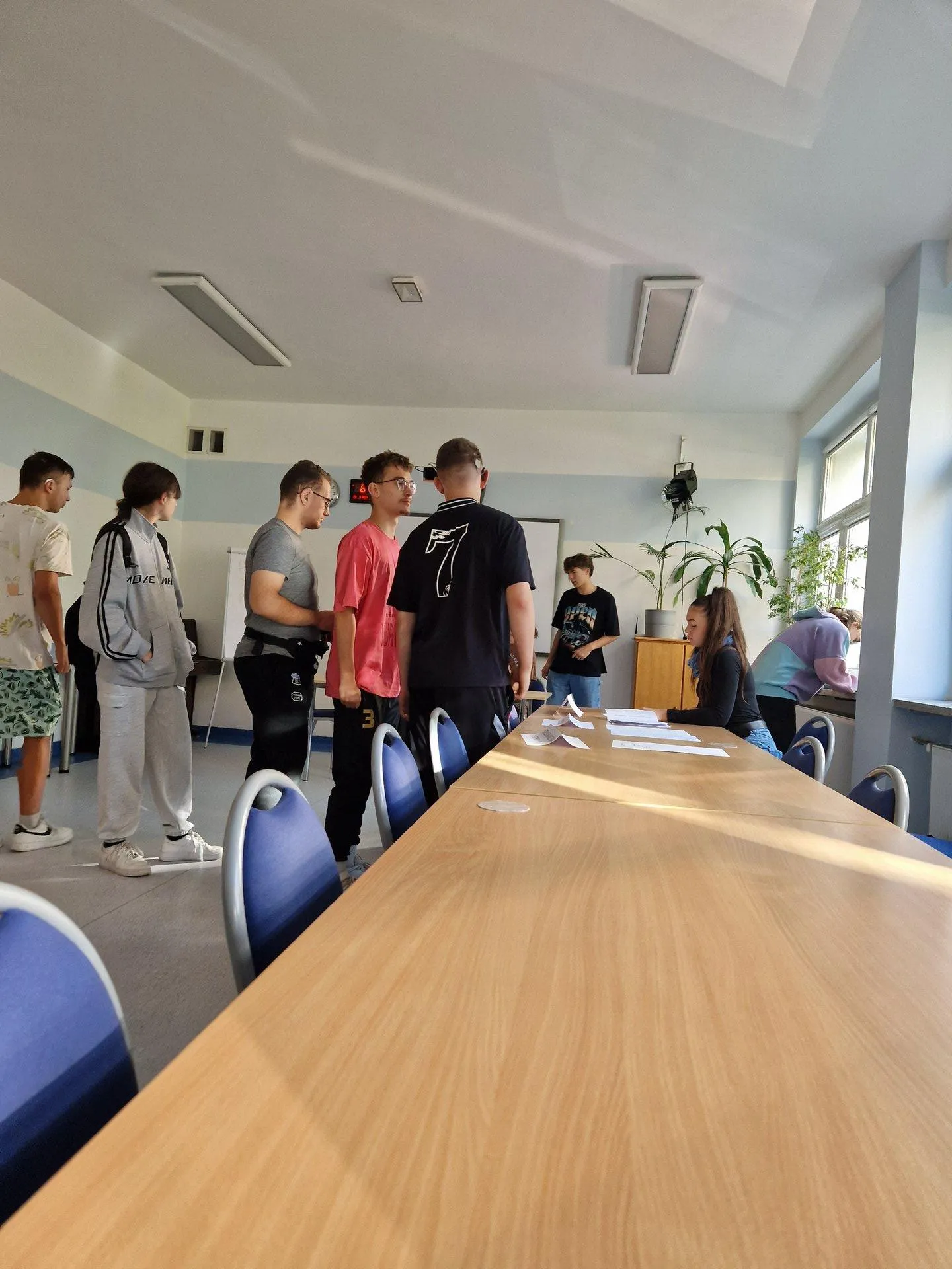 Wybory przewodniczącego Samorządu Uczniowskiego, poprzedzone debatą kandydatek