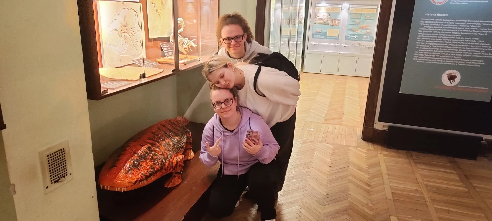 Wyjście do Muzeum Ewolucji Instytutu Paleobiologii PAN