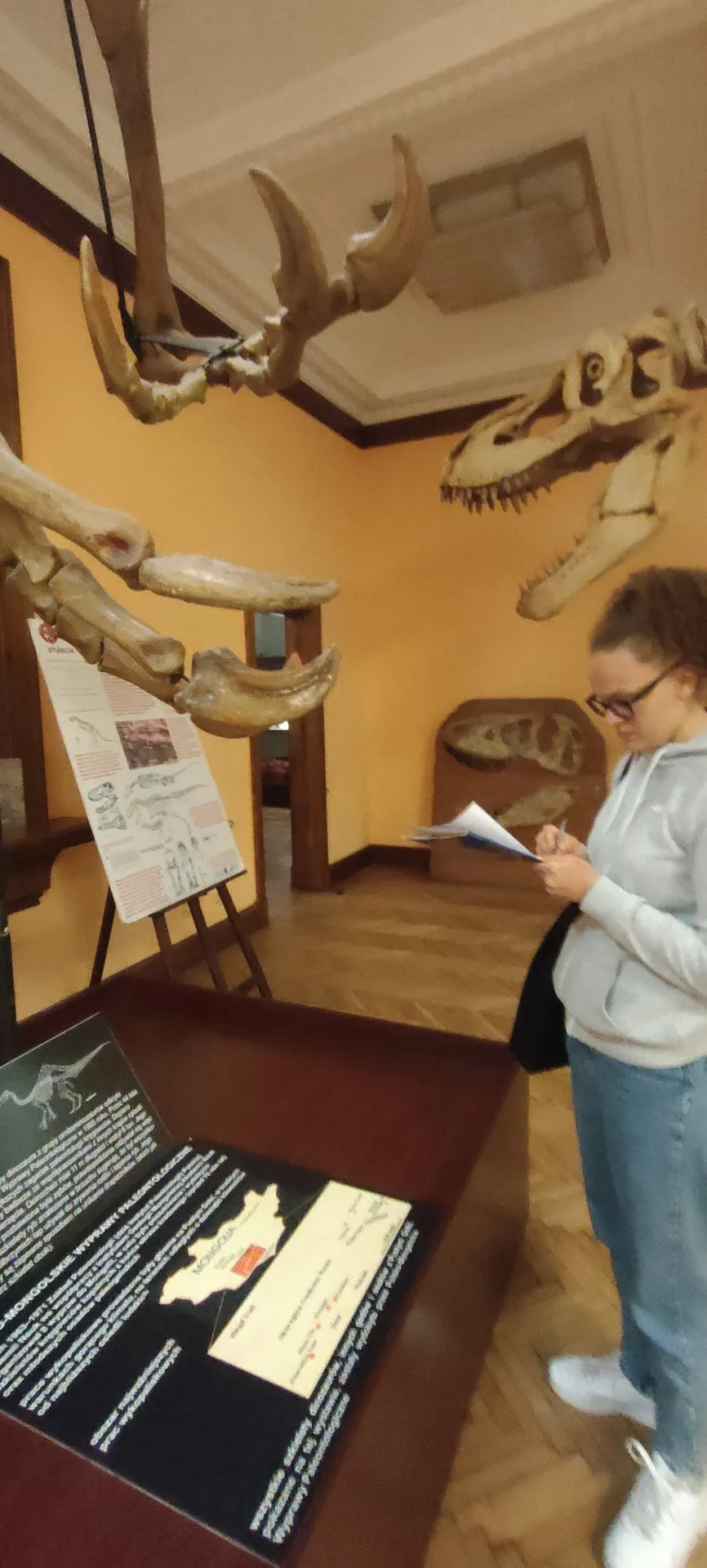 Wyjście do Muzeum Ewolucji Instytutu Paleobiologii PAN