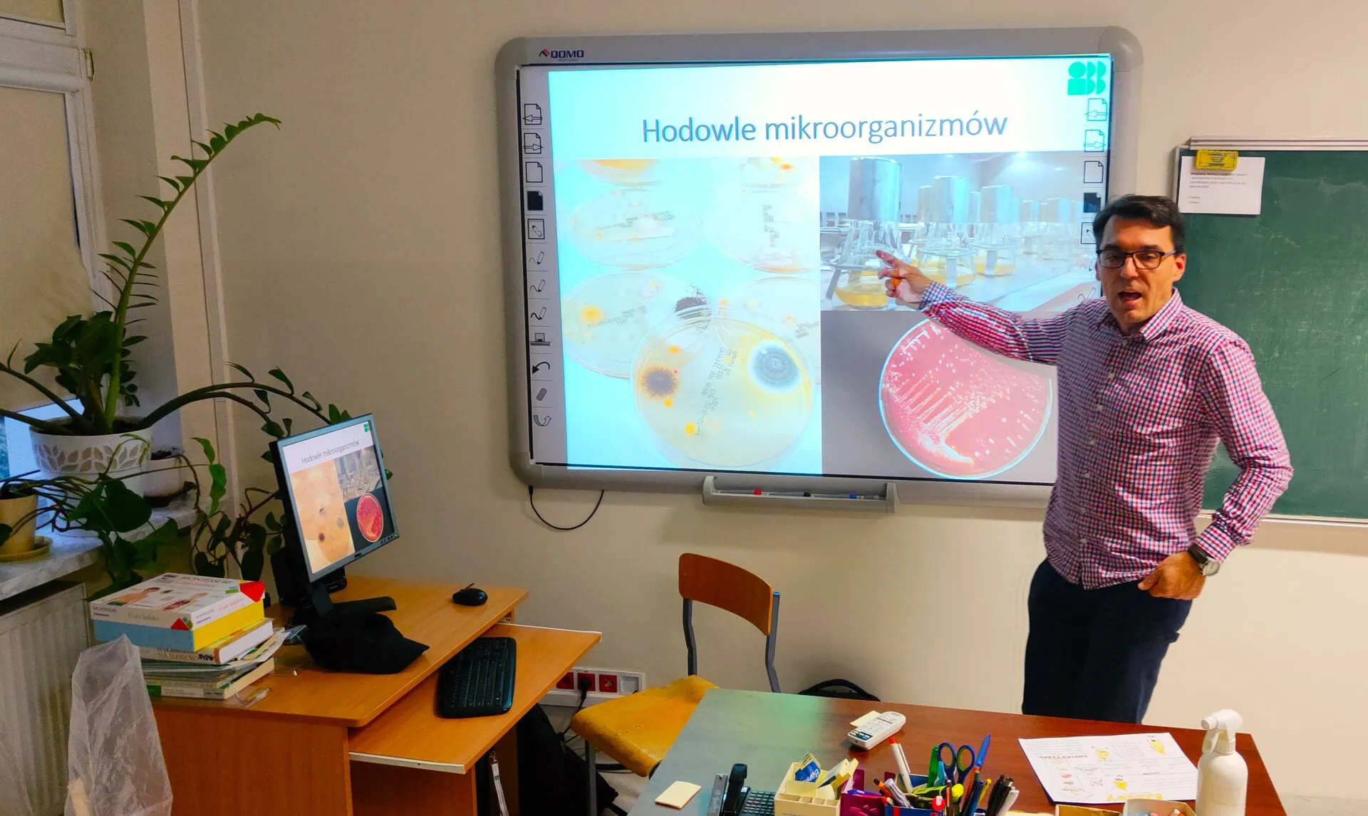Lekcje warsztatowe z mikrobiologii