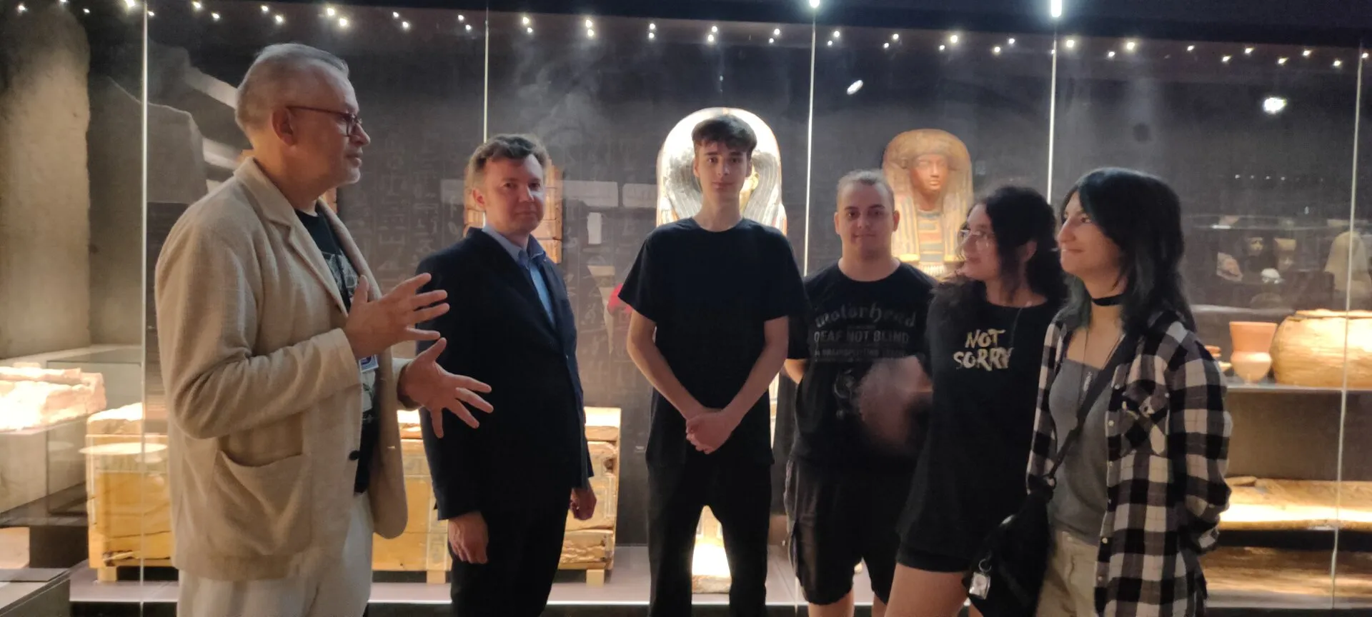 Wycieczka uczniów klasy 1tcp do Muzeum Narodowego w Warszawie