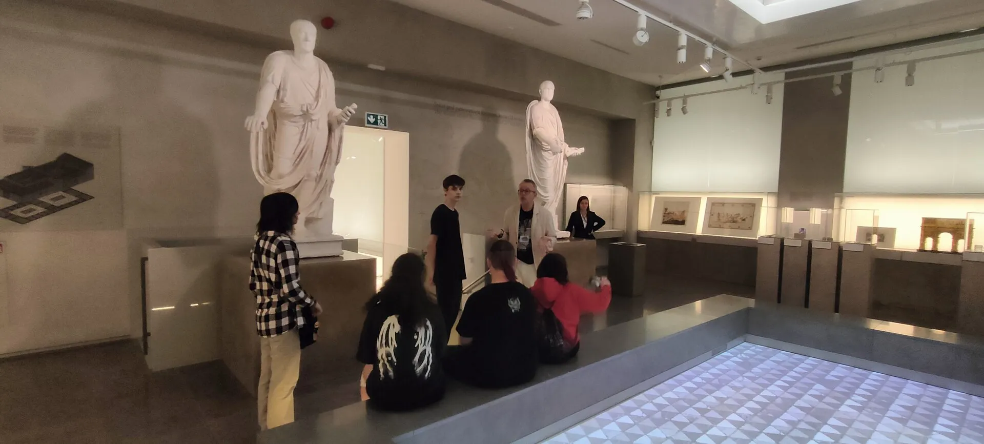 Wycieczka uczniów klasy 1tcp do Muzeum Narodowego w Warszawie
